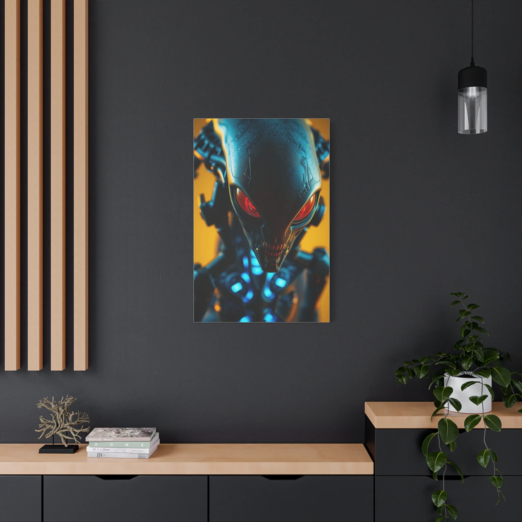Alien Art Refined Canvas Wall Art & Canvas Print - Image 10