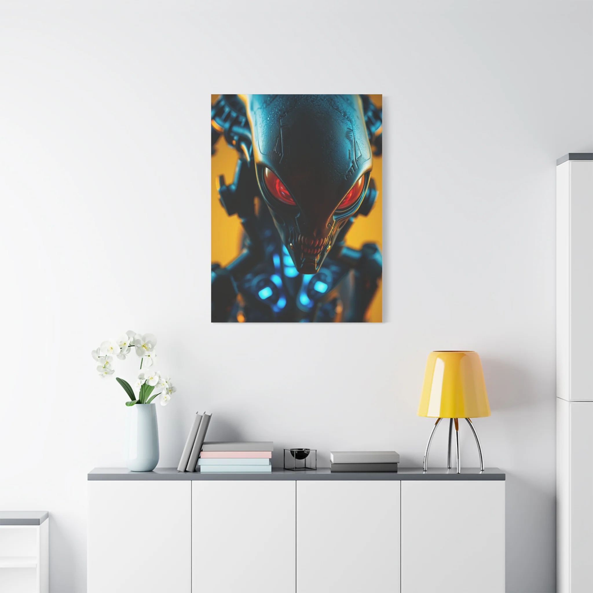 Alien Art Refined Canvas Wall Art & Canvas Print - Image 12