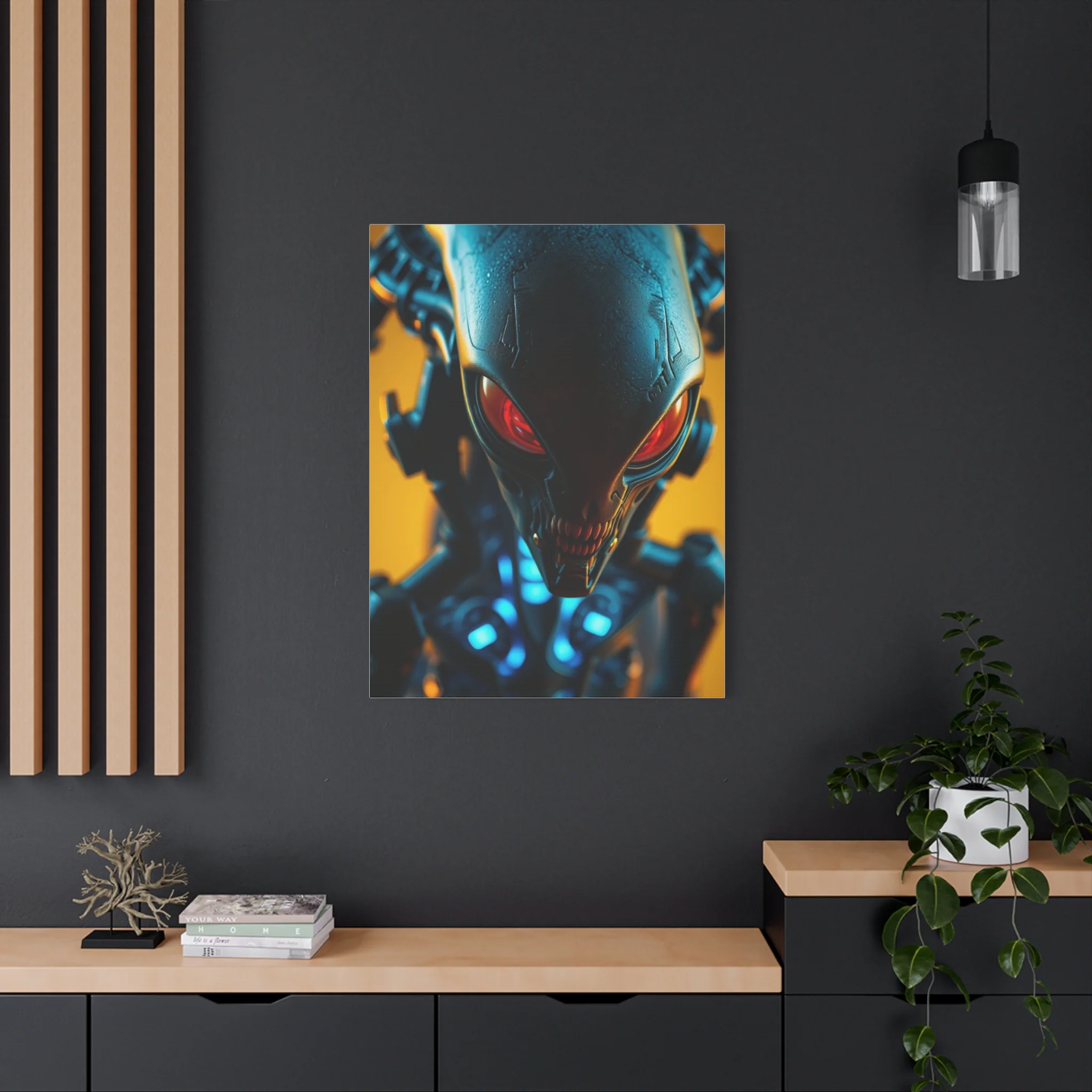 Alien Art Refined Canvas Wall Art & Canvas Print - Image 13