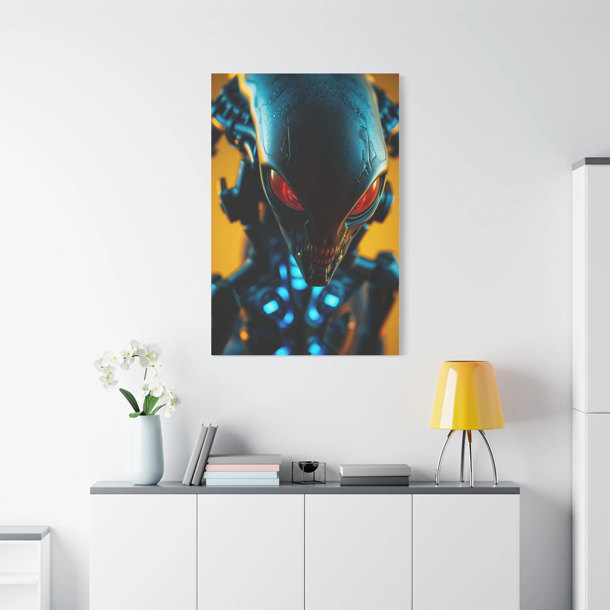 Alien Art Refined Canvas Wall Art & Canvas Print - Image 15