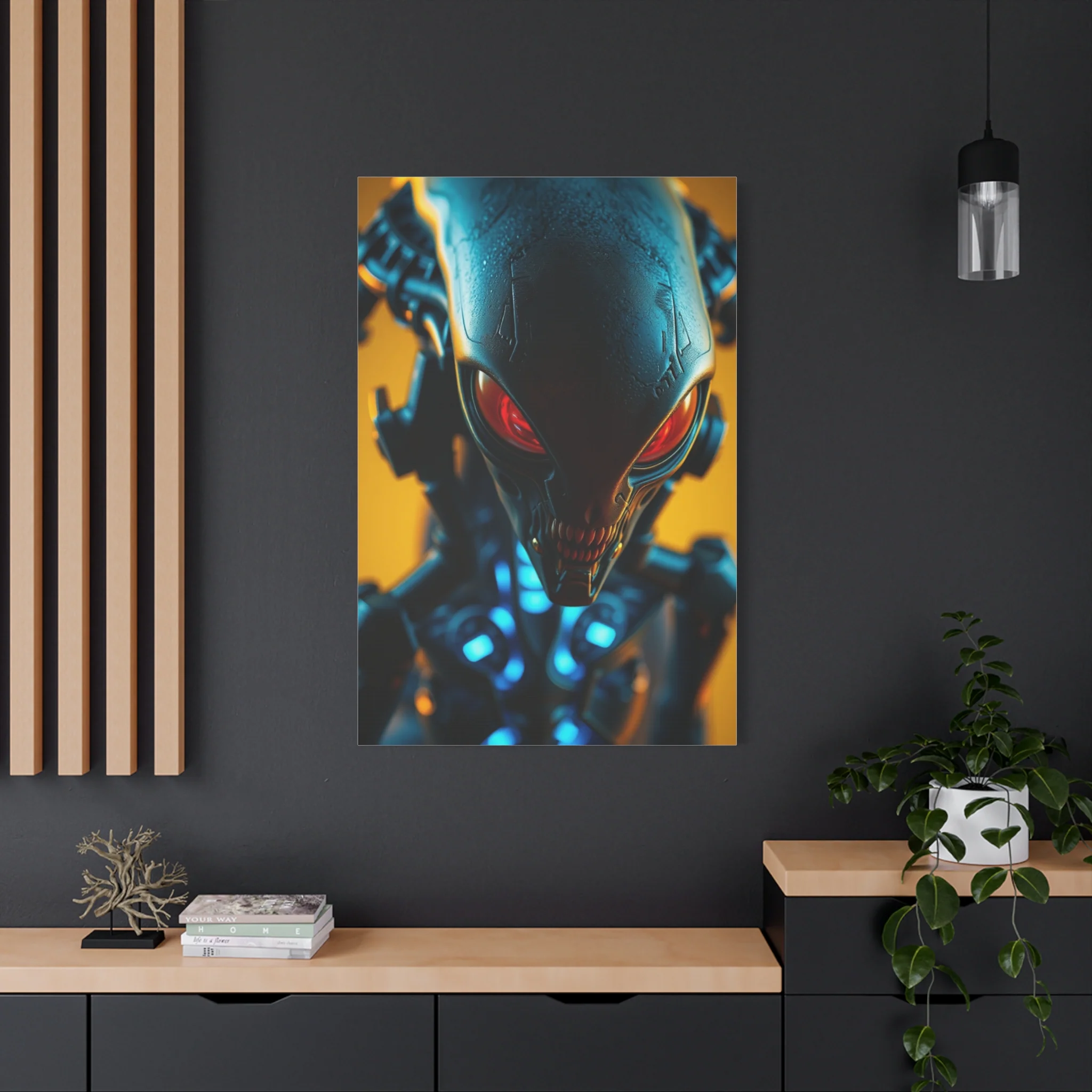Alien Art Refined Canvas Wall Art & Canvas Print - Image 16