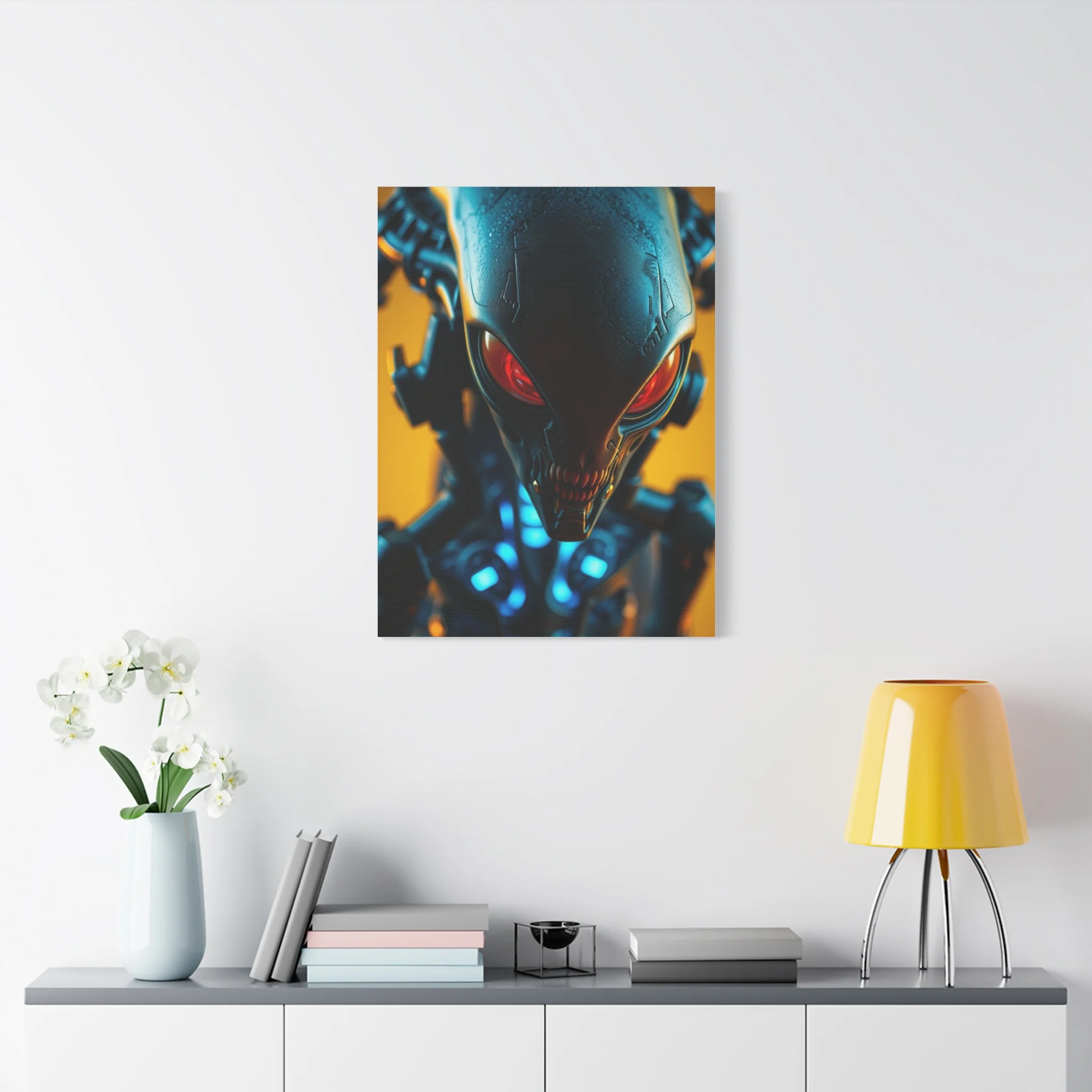 Alien Art Refined Canvas Wall Art & Canvas Print - Image 6