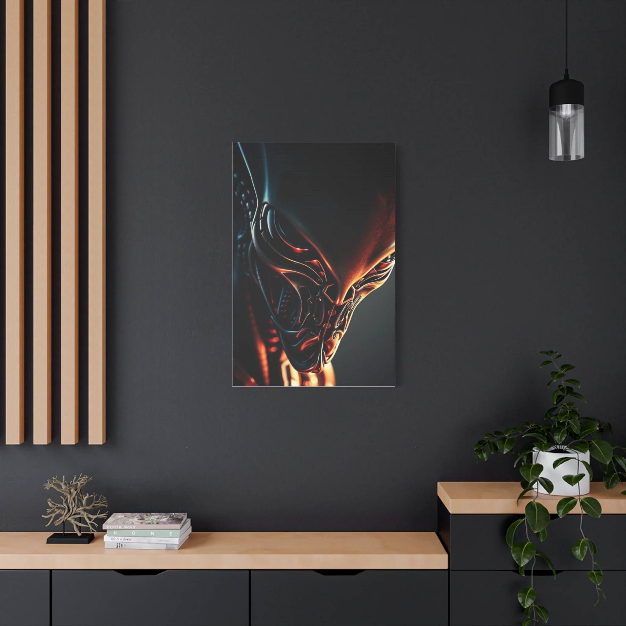 Alien Art Supreme Gallery Wall Art & Canvas Print - Image 10