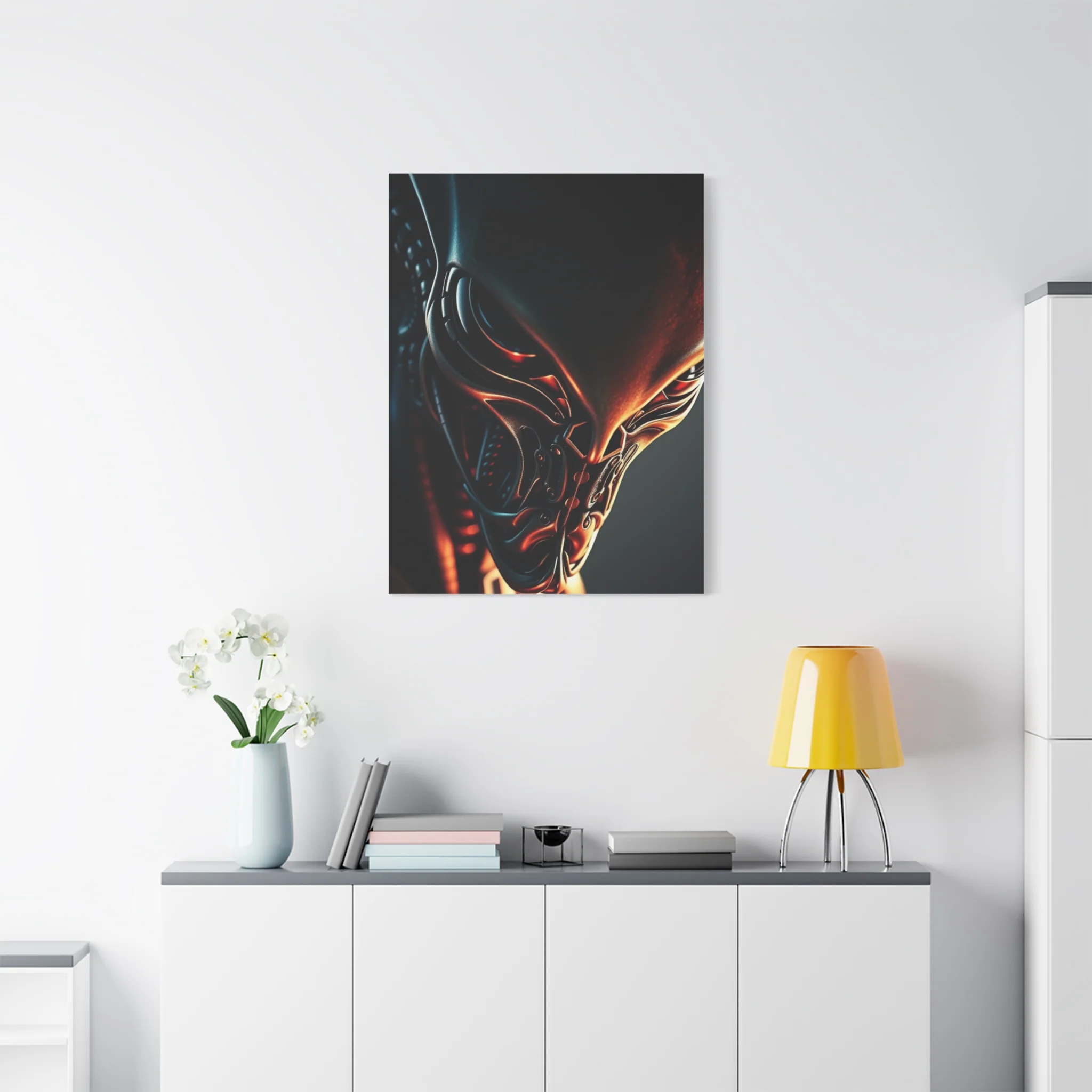 Alien Art Supreme Gallery Wall Art & Canvas Print - Image 12