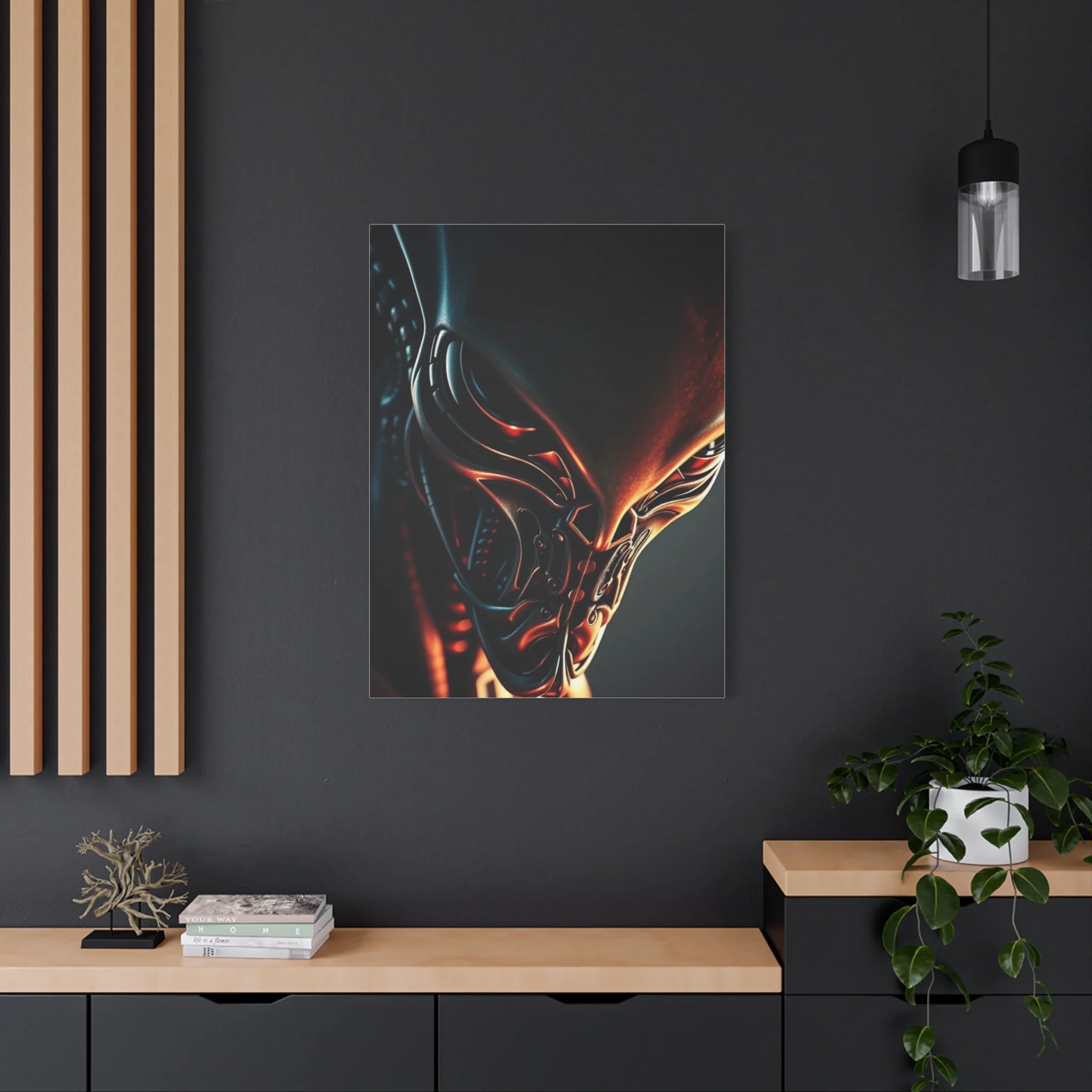 Alien Art Supreme Gallery Wall Art & Canvas Print - Image 13