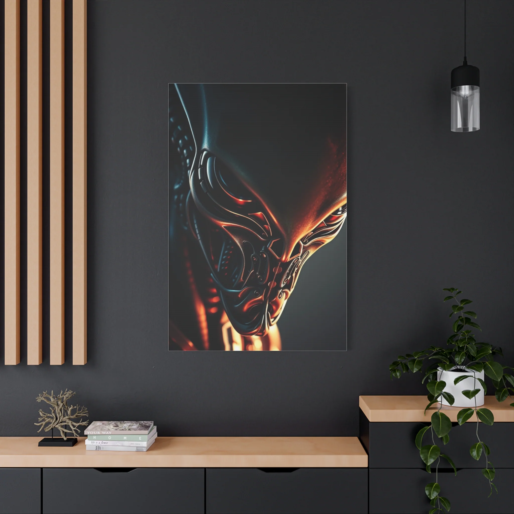 Alien Art Supreme Gallery Wall Art & Canvas Print - Image 16