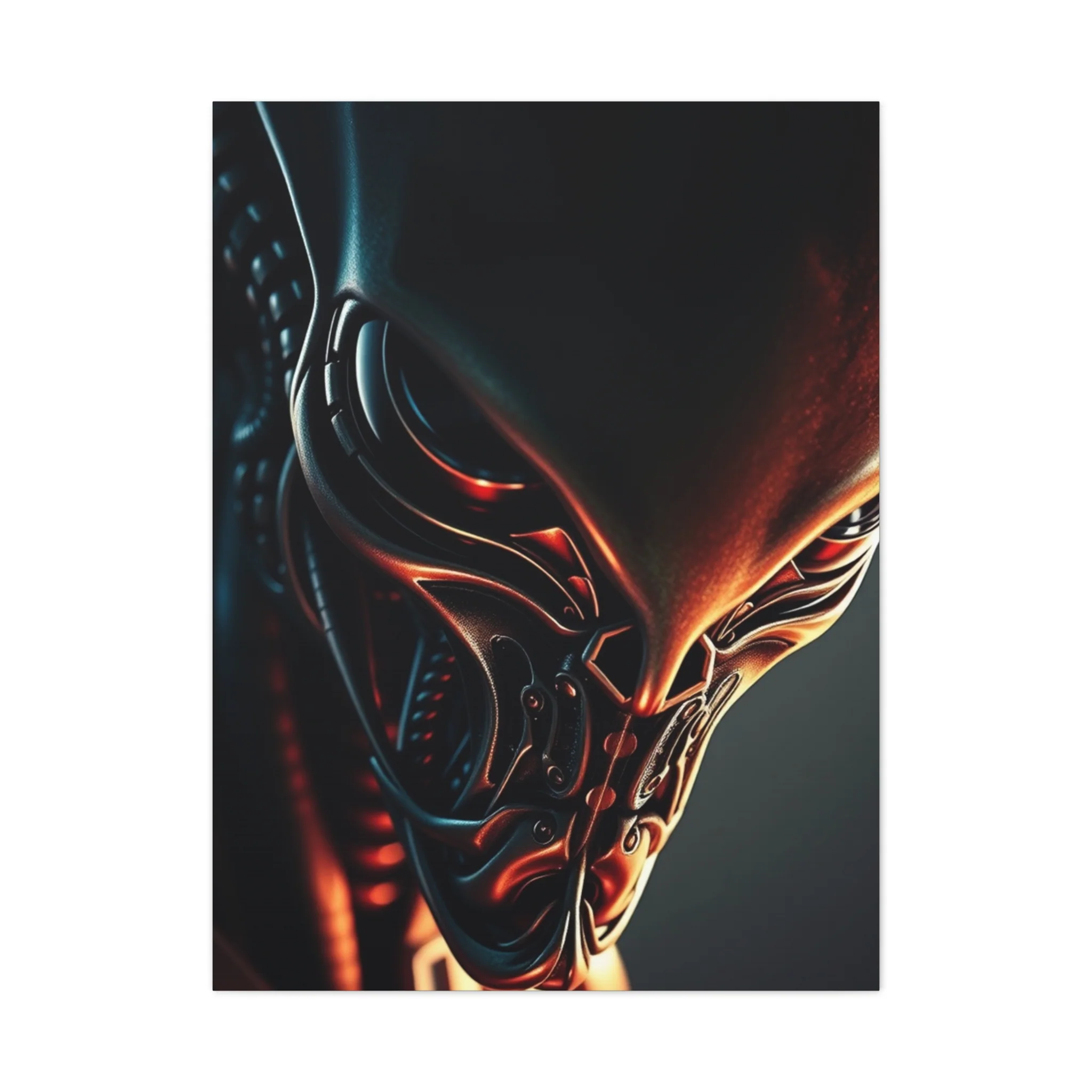 Alien Art Supreme Gallery Wall Art & Canvas Print - Image 3