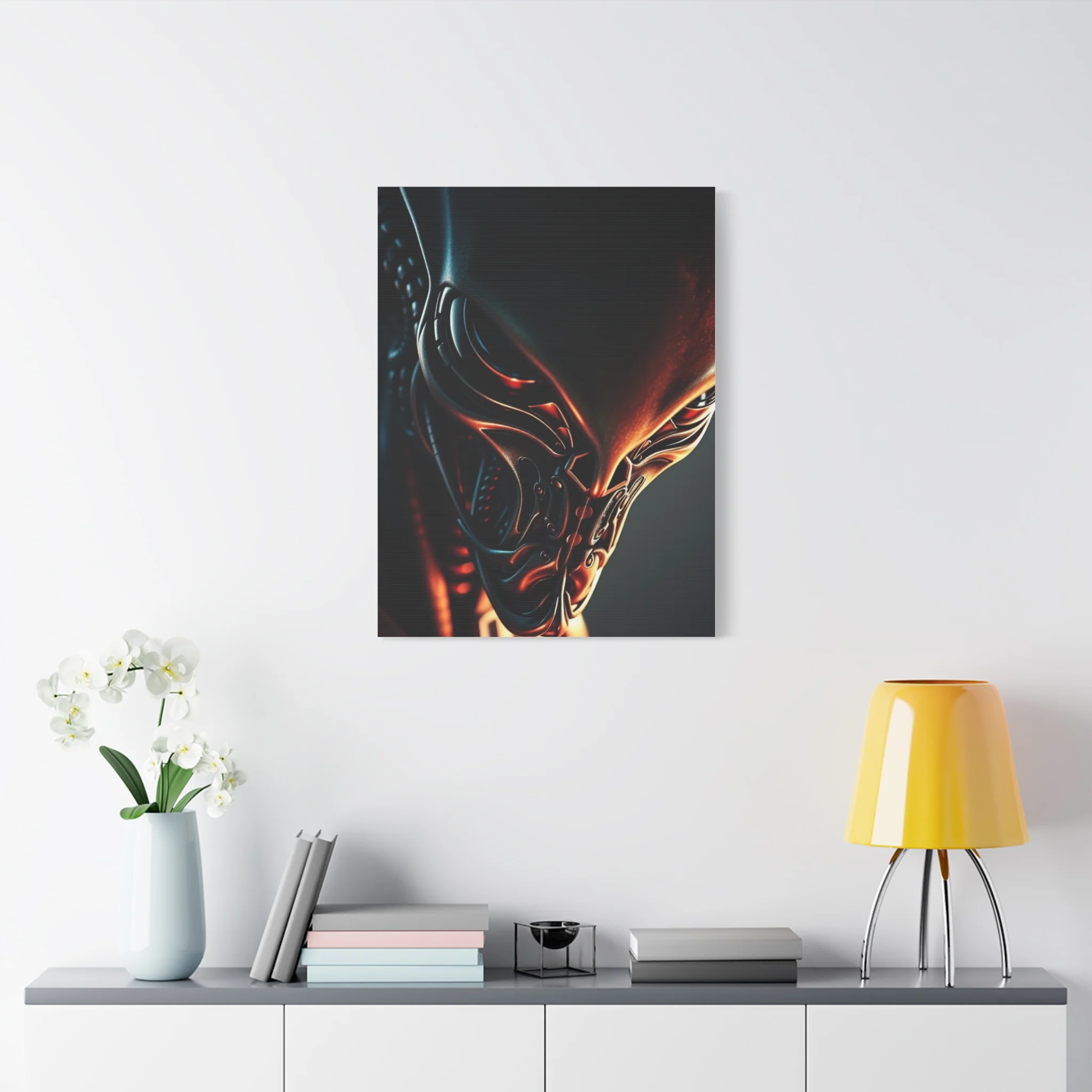 Alien Art Supreme Gallery Wall Art & Canvas Print - Image 6