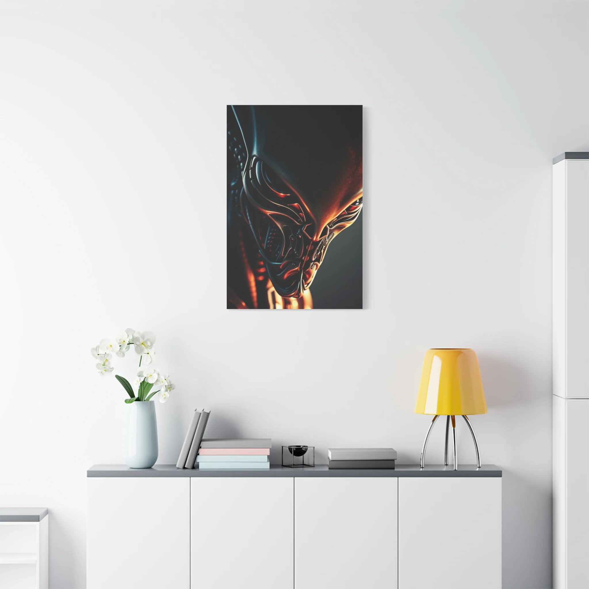 Alien Art Supreme Gallery Wall Art & Canvas Print - Image 9