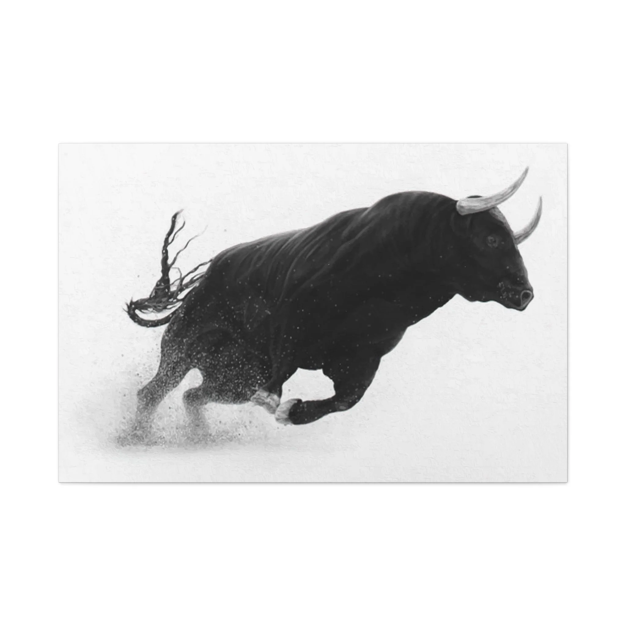 Black Bull Wall Art & Canvas Prints - Image 10