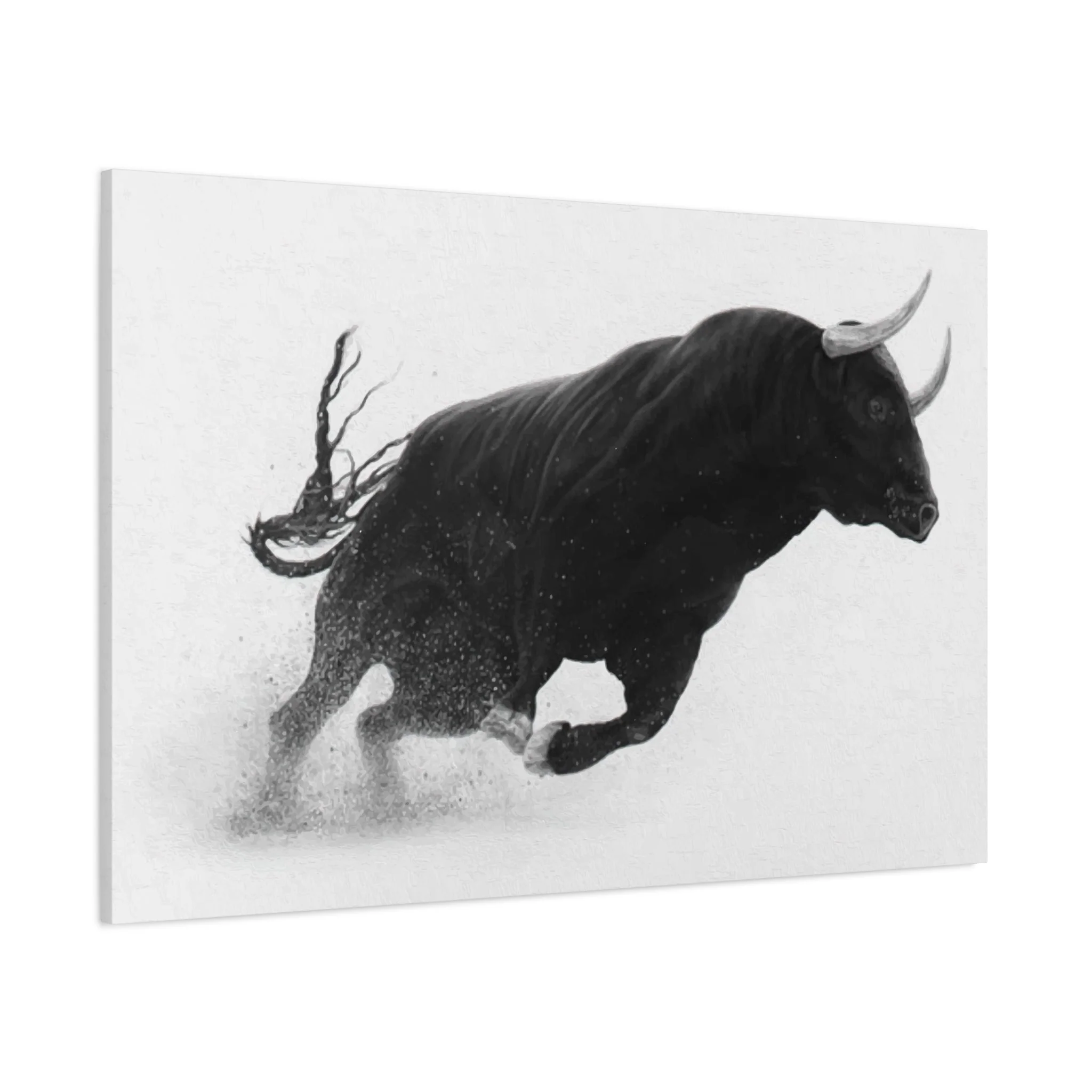 Black Bull Wall Art & Canvas Prints - Image 3