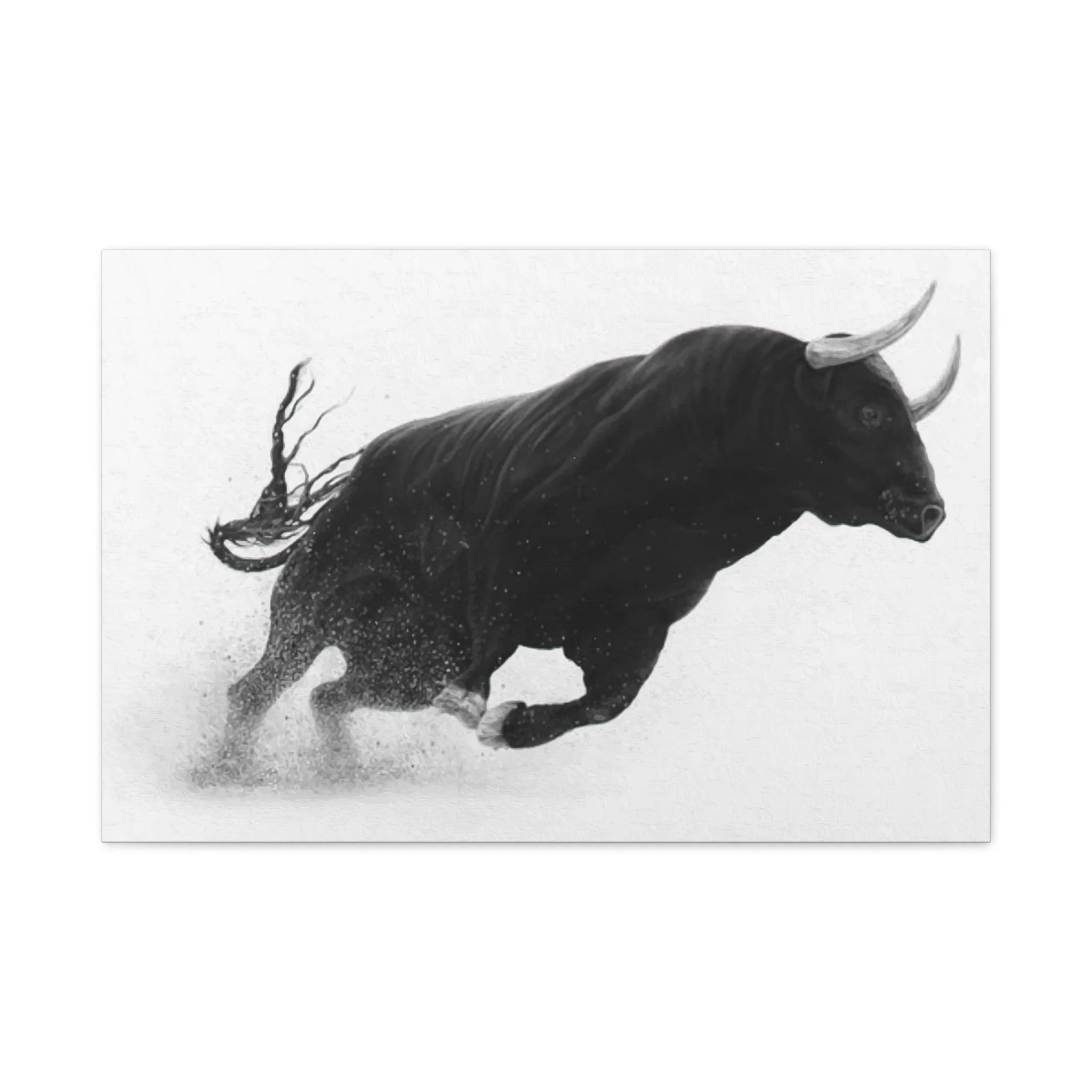 Black Bull Wall Art & Canvas Prints - Image 4