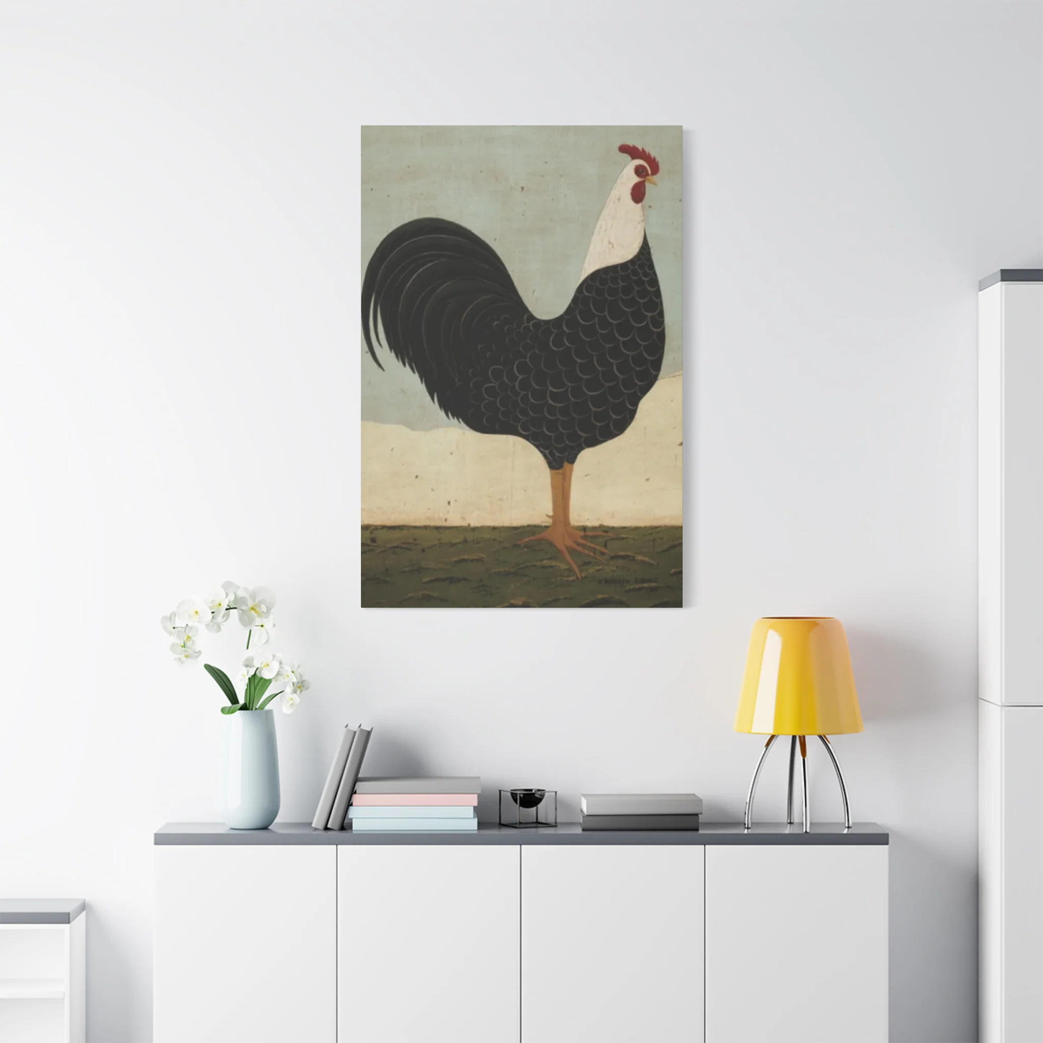 Black Chicken Kimble Warren Wall Art & Canvas Prints - Image 15