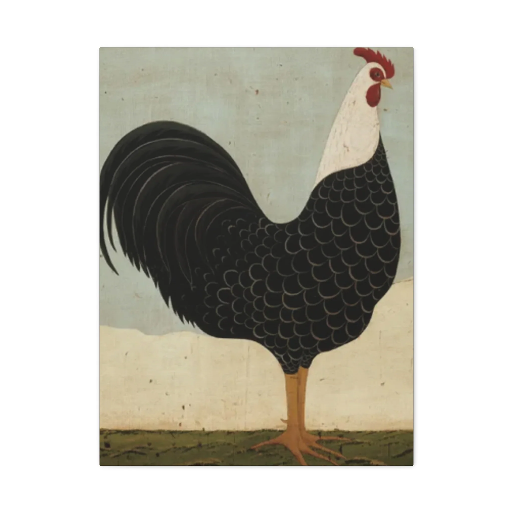 Black Chicken Kimble Warren Wall Art & Canvas Prints - Image 5