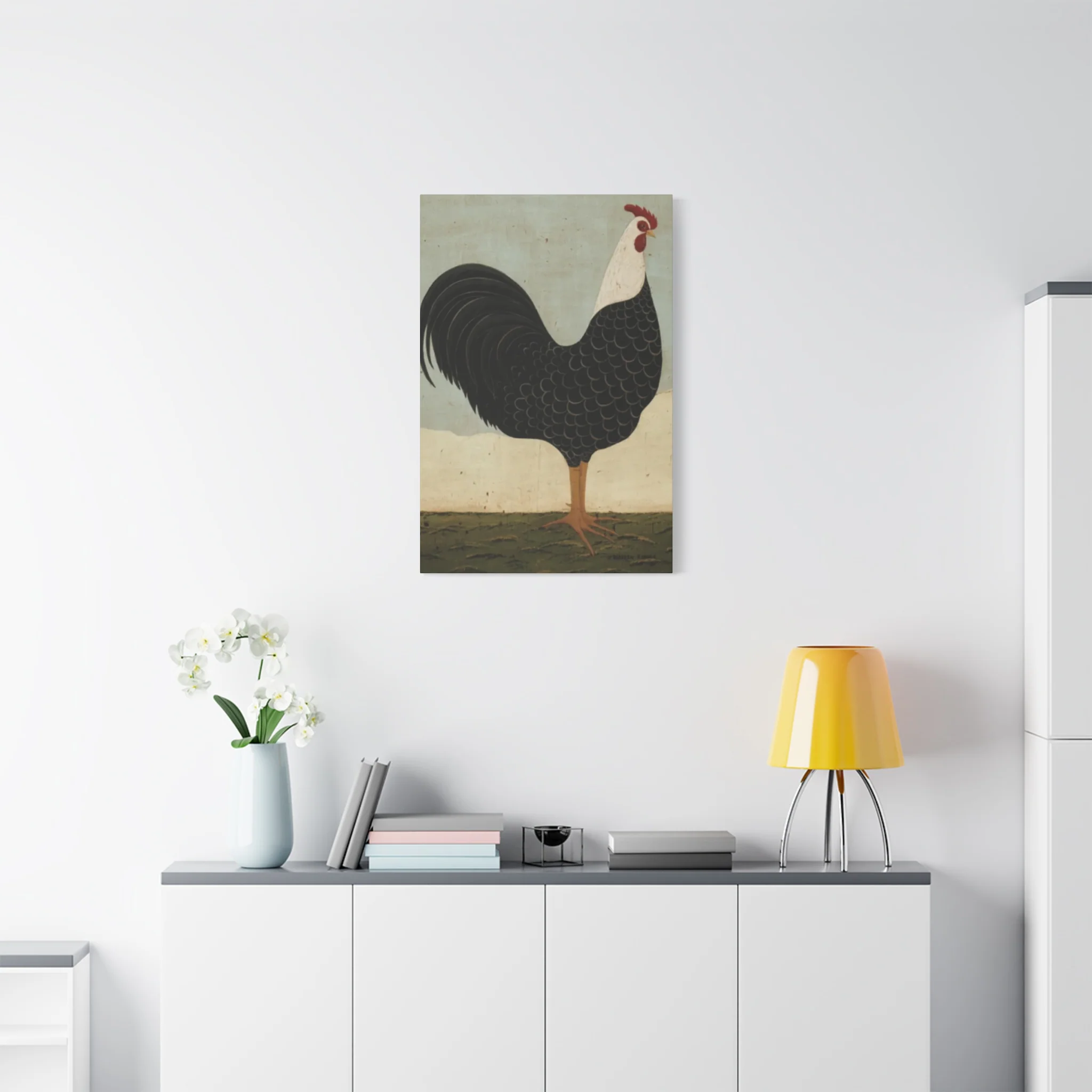 Black Chicken Kimble Warren Wall Art & Canvas Prints - Image 9