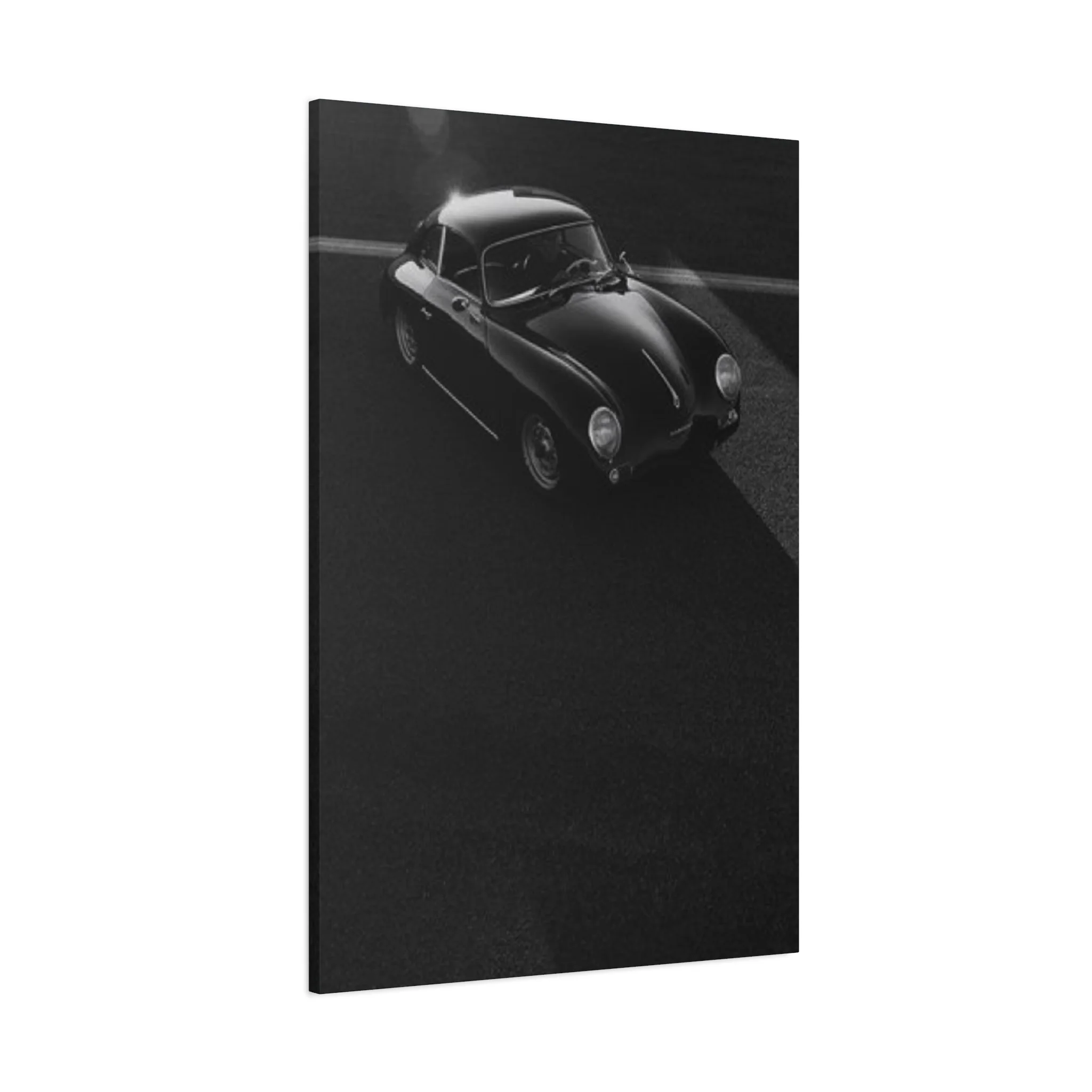 Black Vintage Car Man Cave Wall Art & Canvas Prints - Image 14