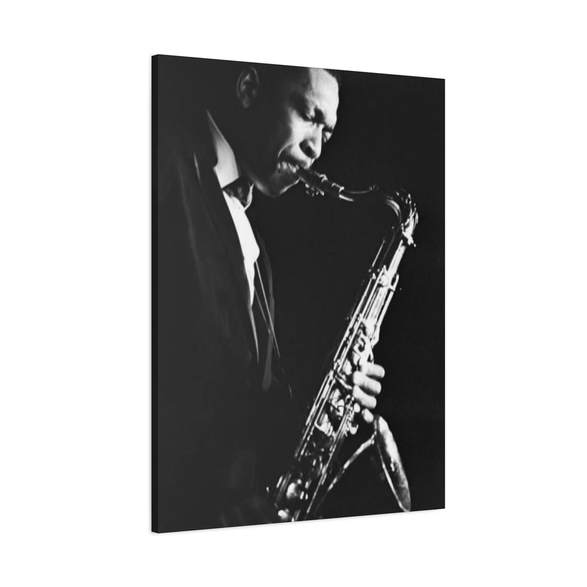 Black & White Jazz Music Artist Wall Art & Canvas Prints - Image 11