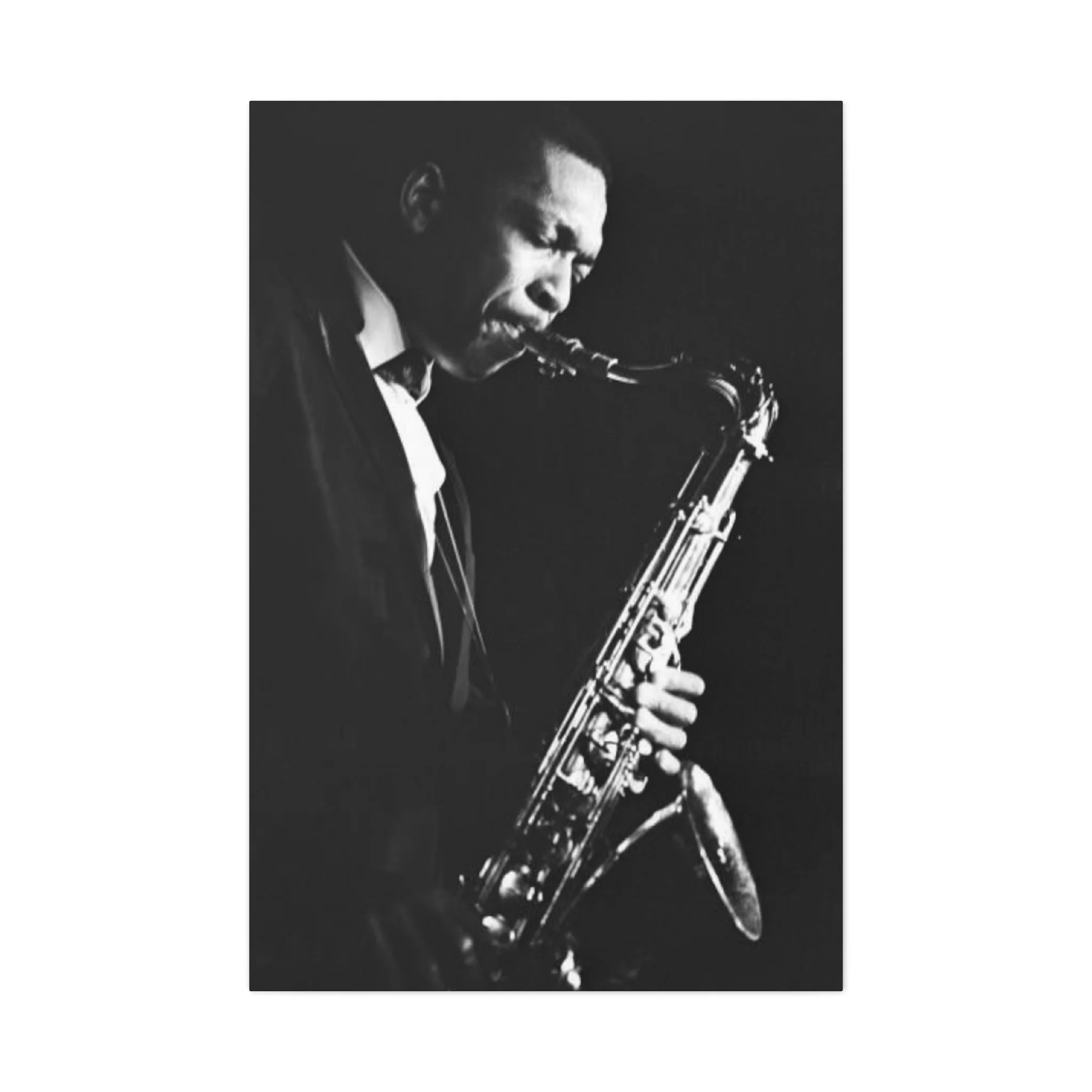 Black & White Jazz Music Artist Wall Art & Canvas Prints - Image 4