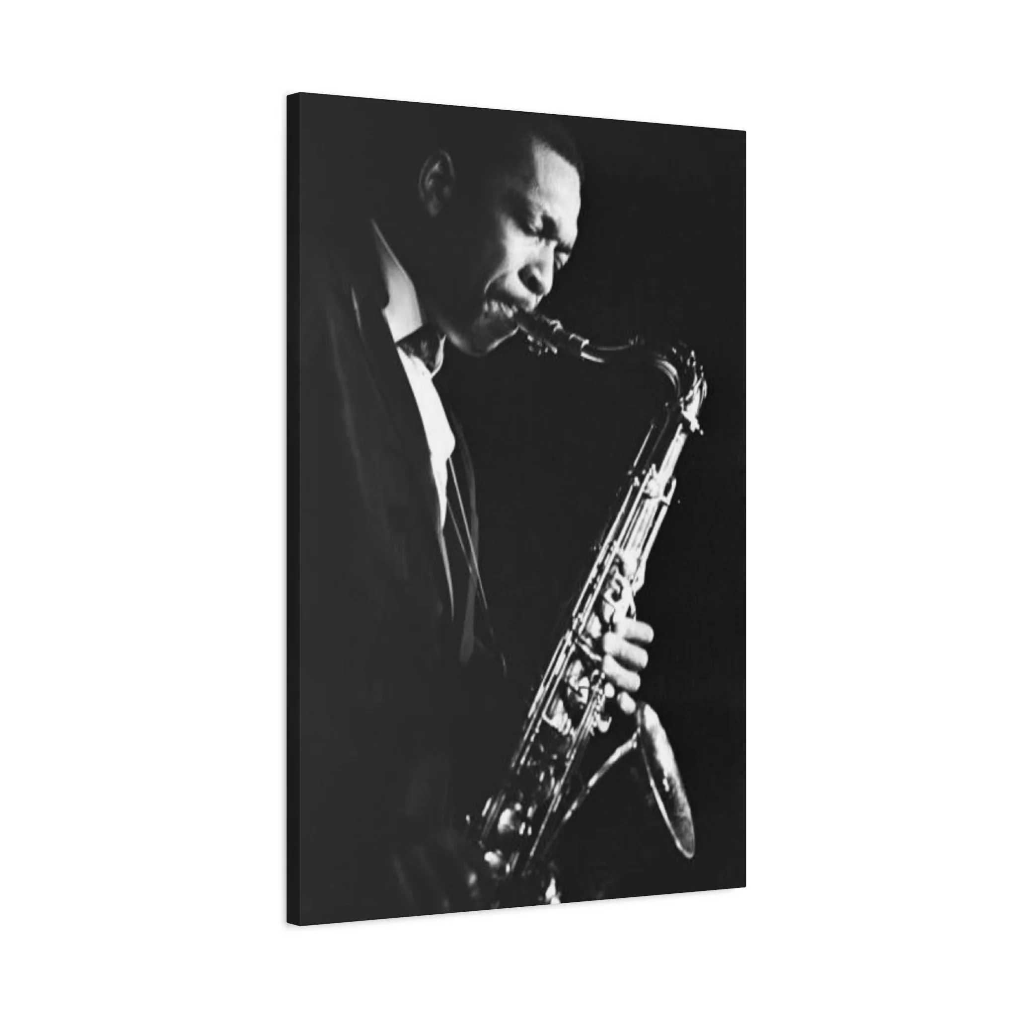 Black & White Jazz Music Artist Wall Art & Canvas Prints - Image 8