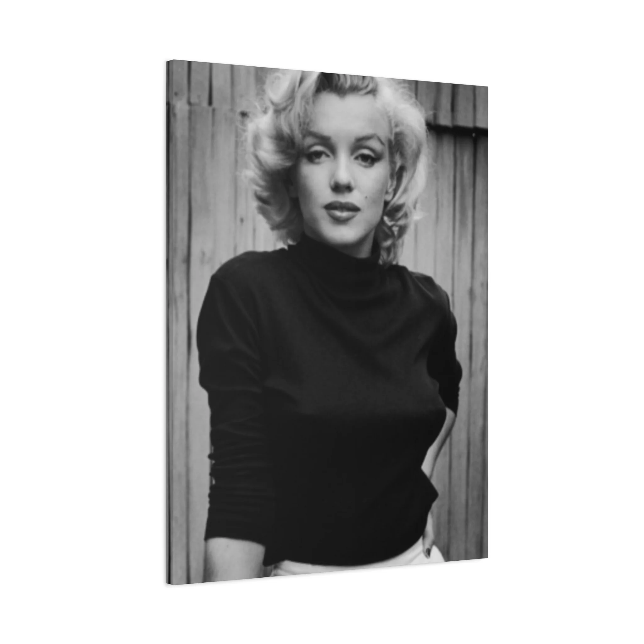 Black & White Marilyn Monroe Beautiful Poster Wall Art & Canvas Prints - Image 11