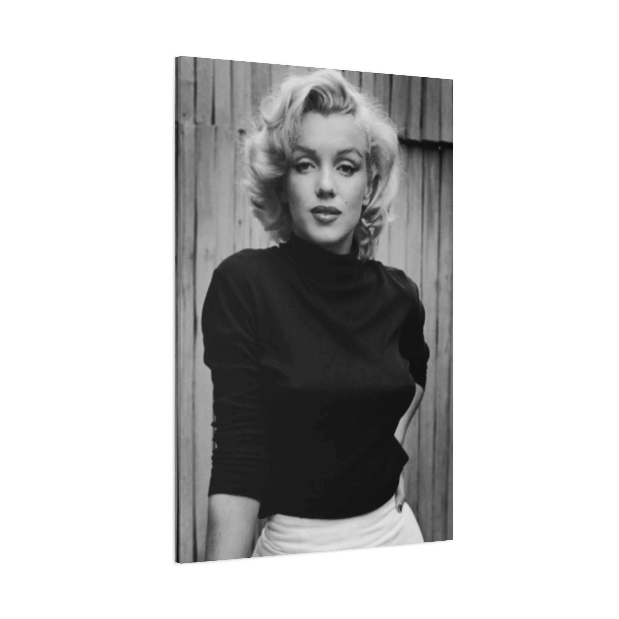 Black & White Marilyn Monroe Beautiful Poster Wall Art & Canvas Prints - Image 14