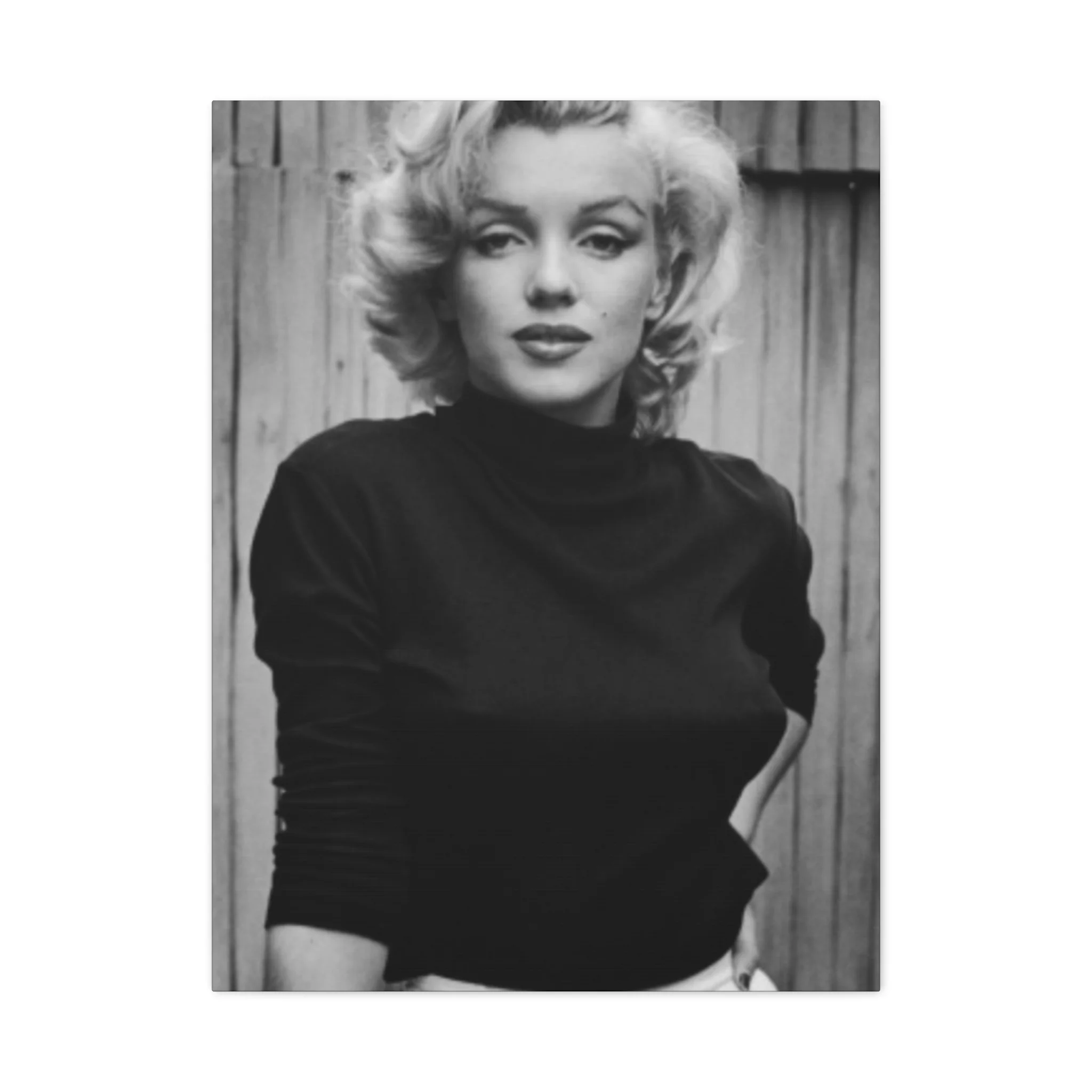 Black & White Marilyn Monroe Beautiful Poster Wall Art & Canvas Prints - Image 5