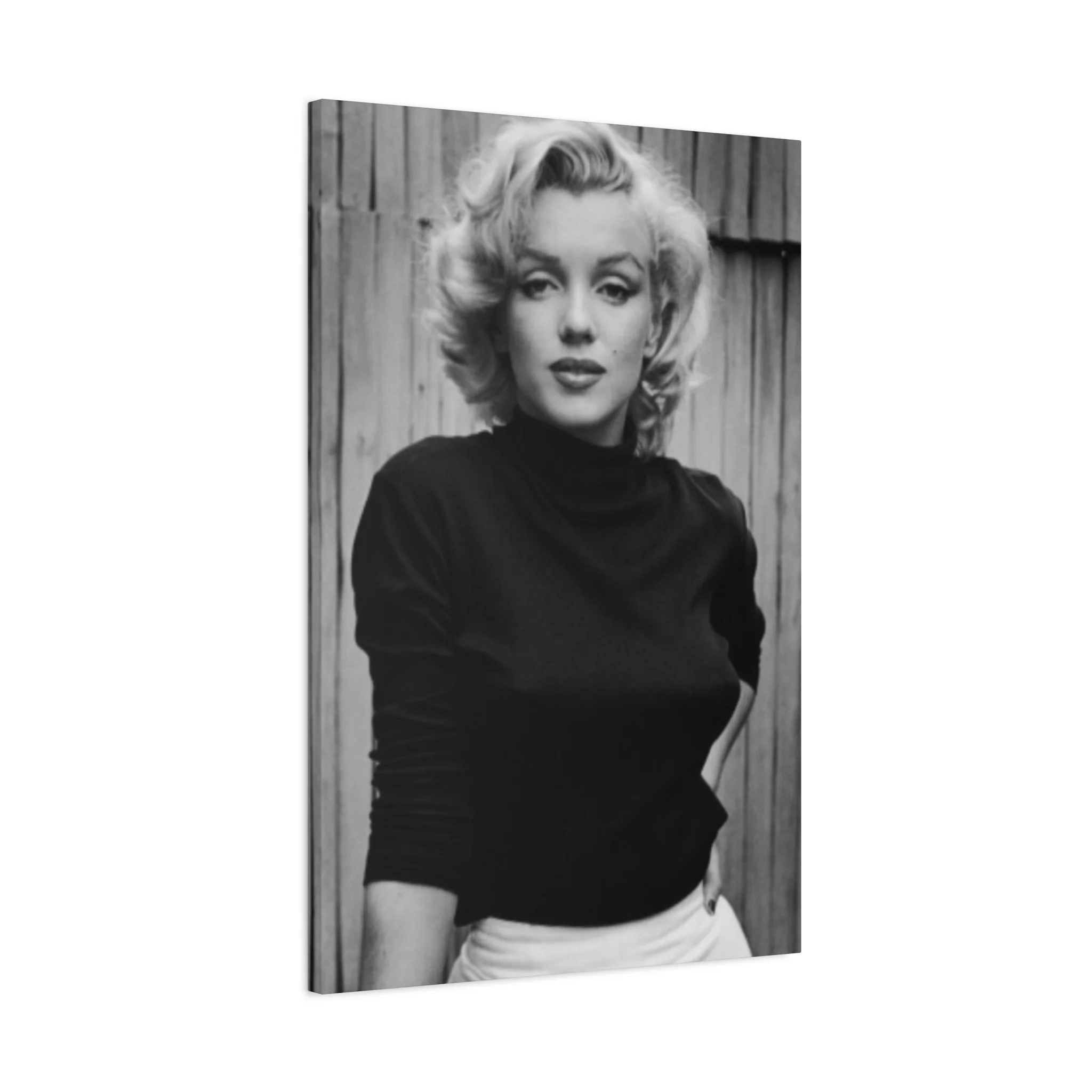 Black & White Marilyn Monroe Beautiful Poster Wall Art & Canvas Prints - Image 8