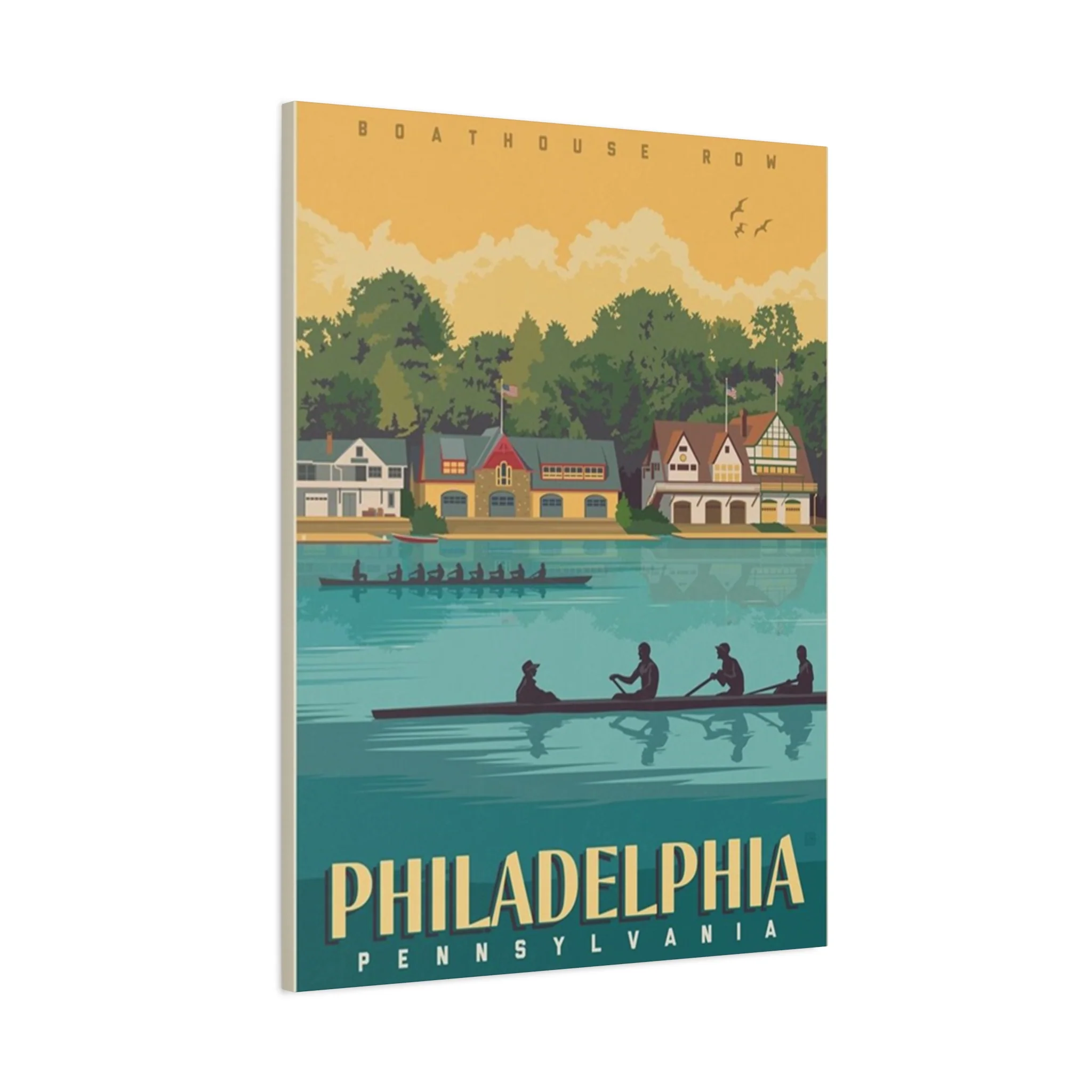 Boathouse Row Wall Art & Canvas Prints - Image 11
