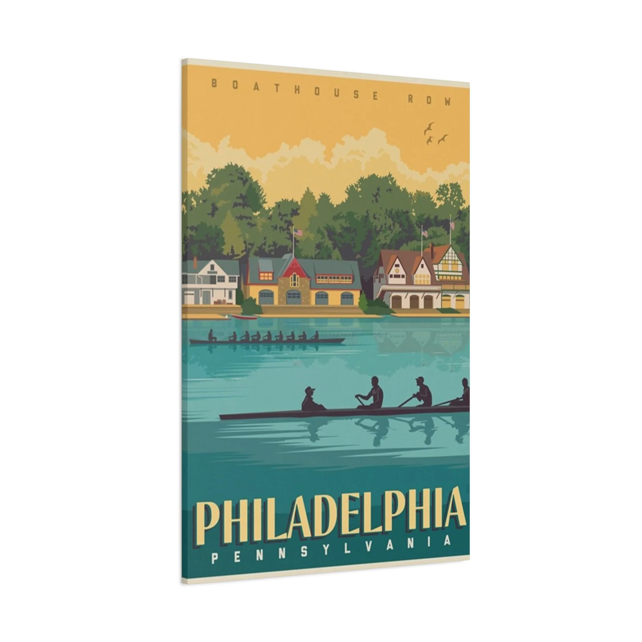 Boathouse Row Wall Art & Canvas Prints - Image 14