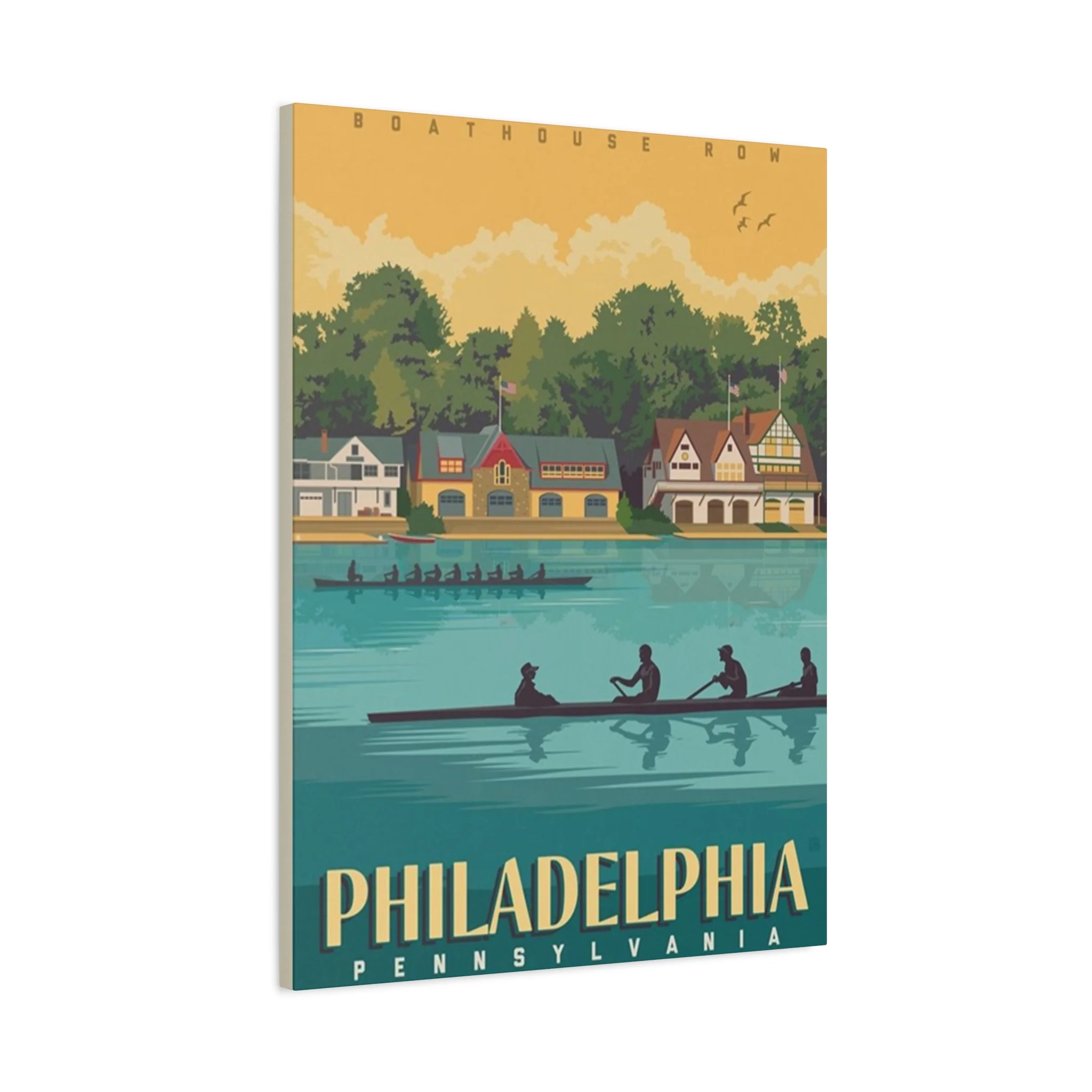 Boathouse Row Wall Art & Canvas Prints - Image 5
