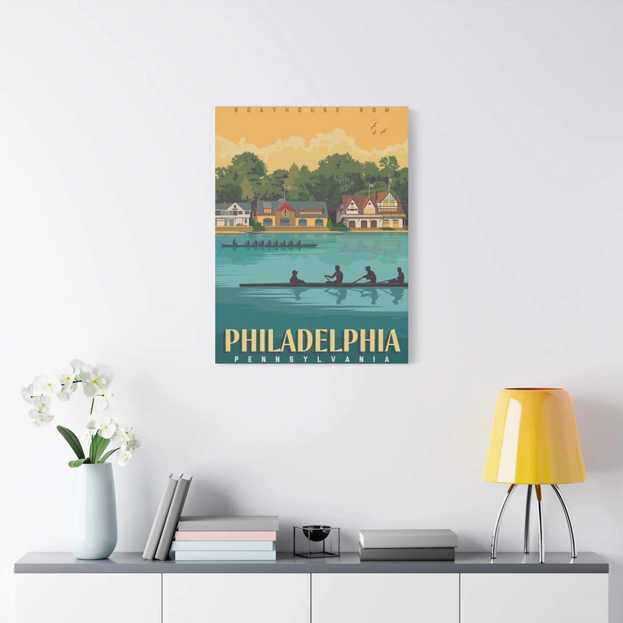 Boathouse Row Wall Art & Canvas Prints - Image 6