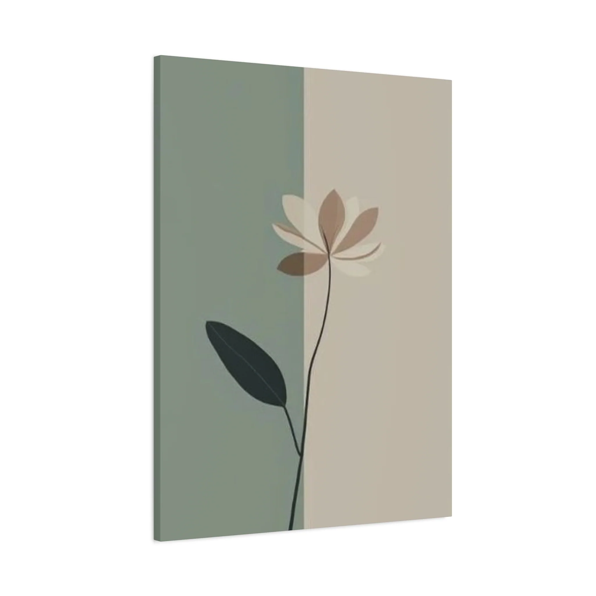 Brown Flower Entryway Wall Art & Canvas Prints - Image 11