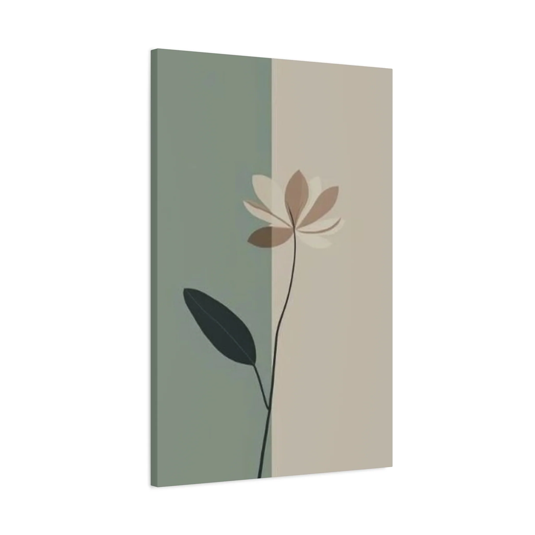 Brown Flower Entryway Wall Art & Canvas Prints - Image 8