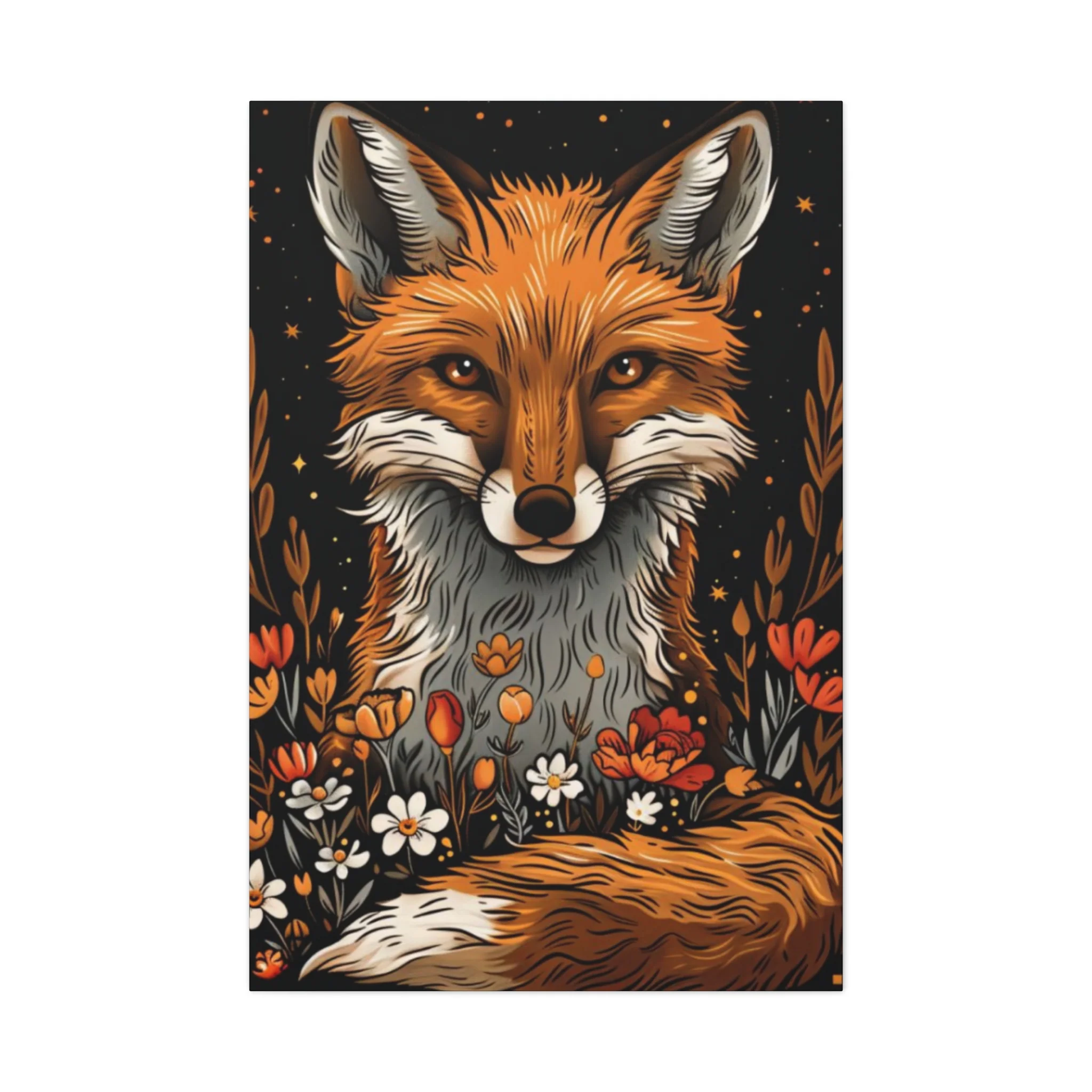 Brown Fox Wall Art & Canvas Prints - Image 4