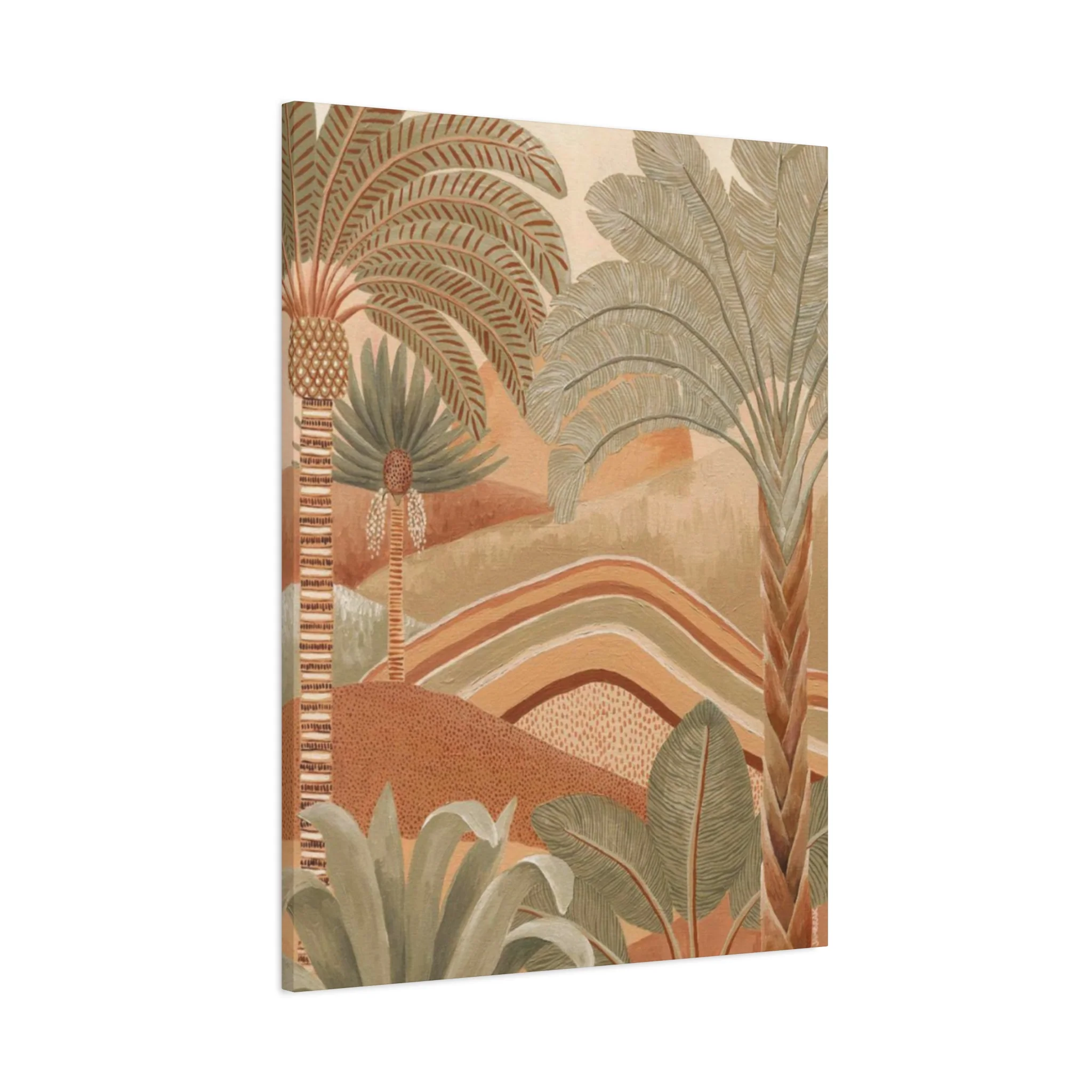 Brown & Green Palm Tree Wall Art & Canvas Prints - Image 11
