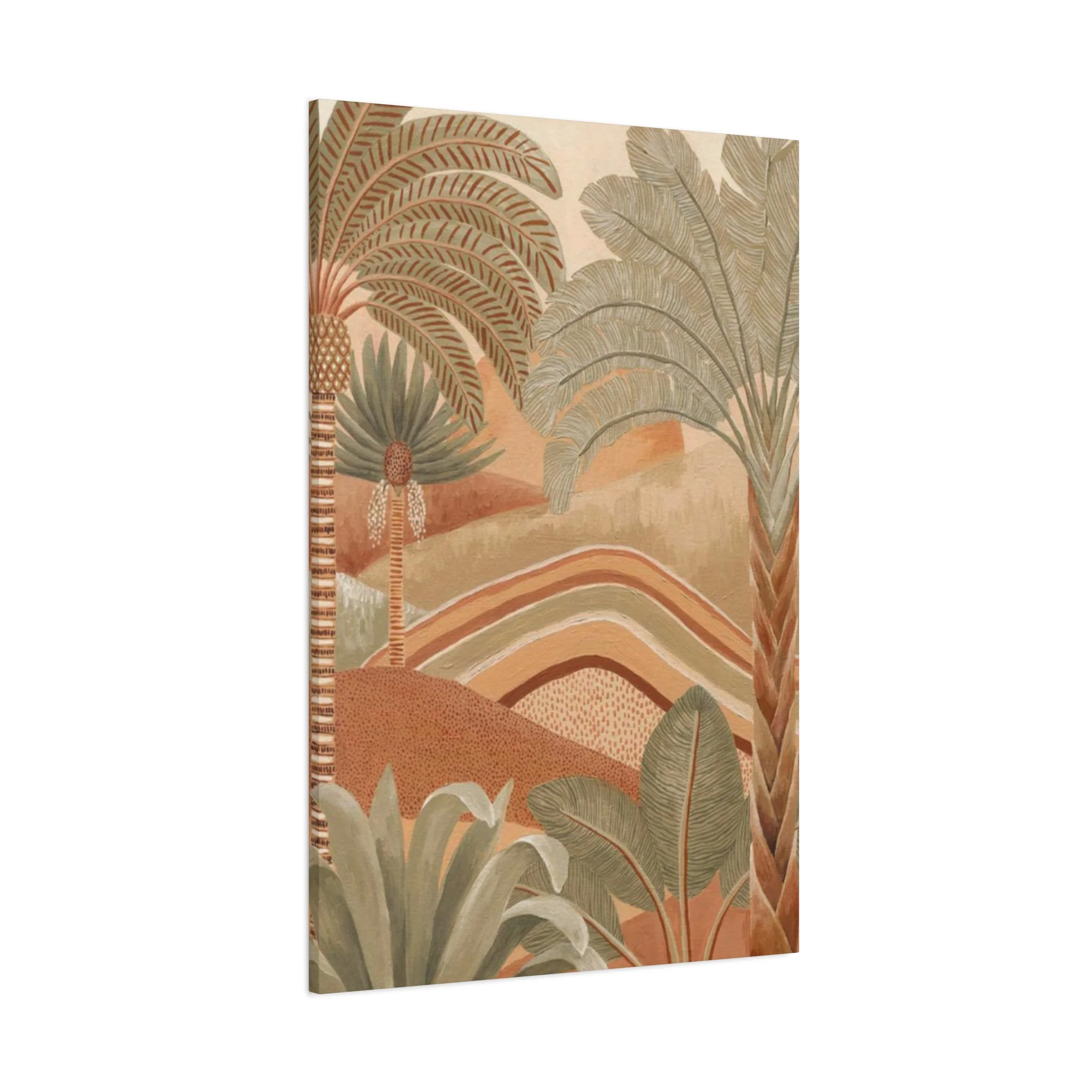 Brown & Green Palm Tree Wall Art & Canvas Prints - Image 14