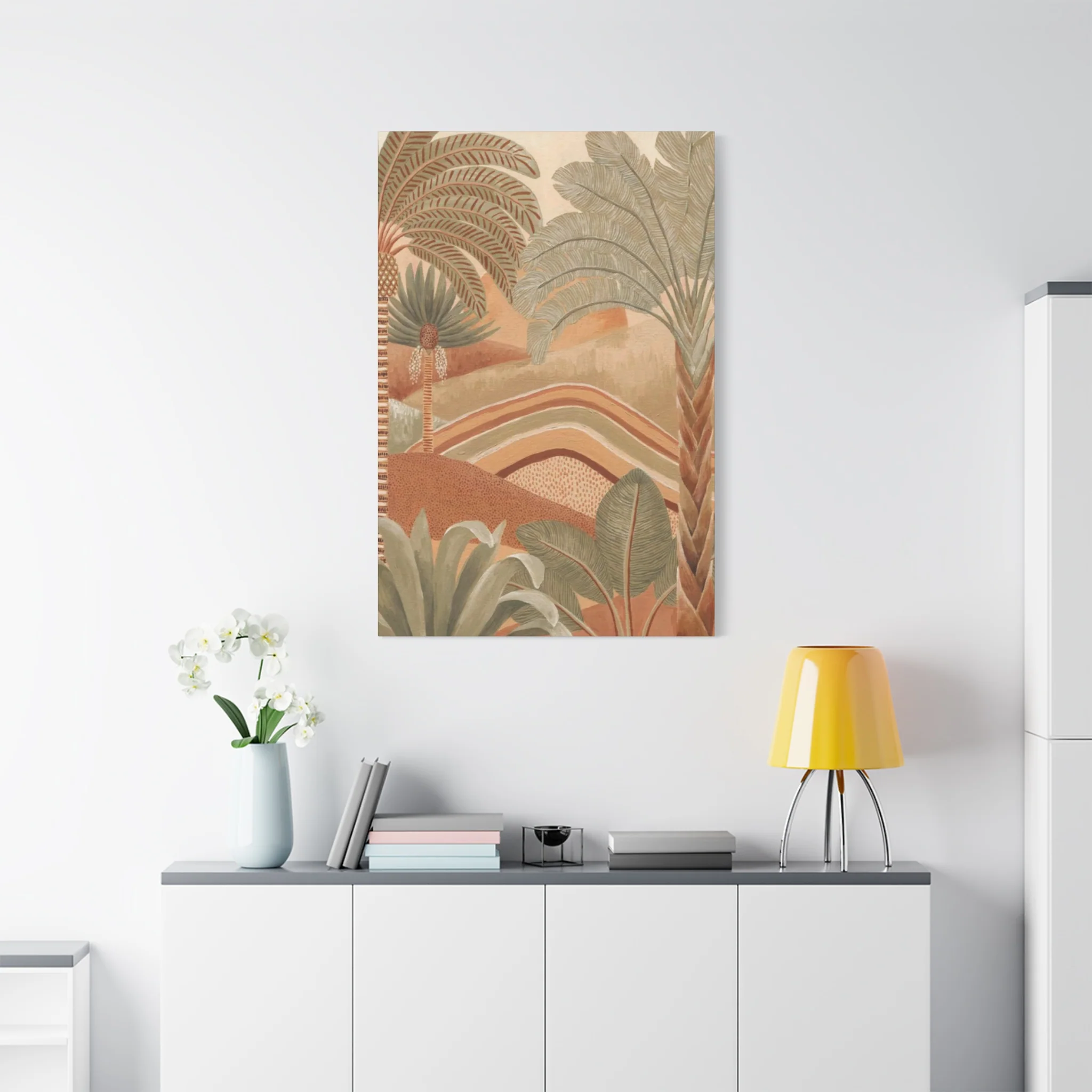 Brown & Green Palm Tree Wall Art & Canvas Prints - Image 15