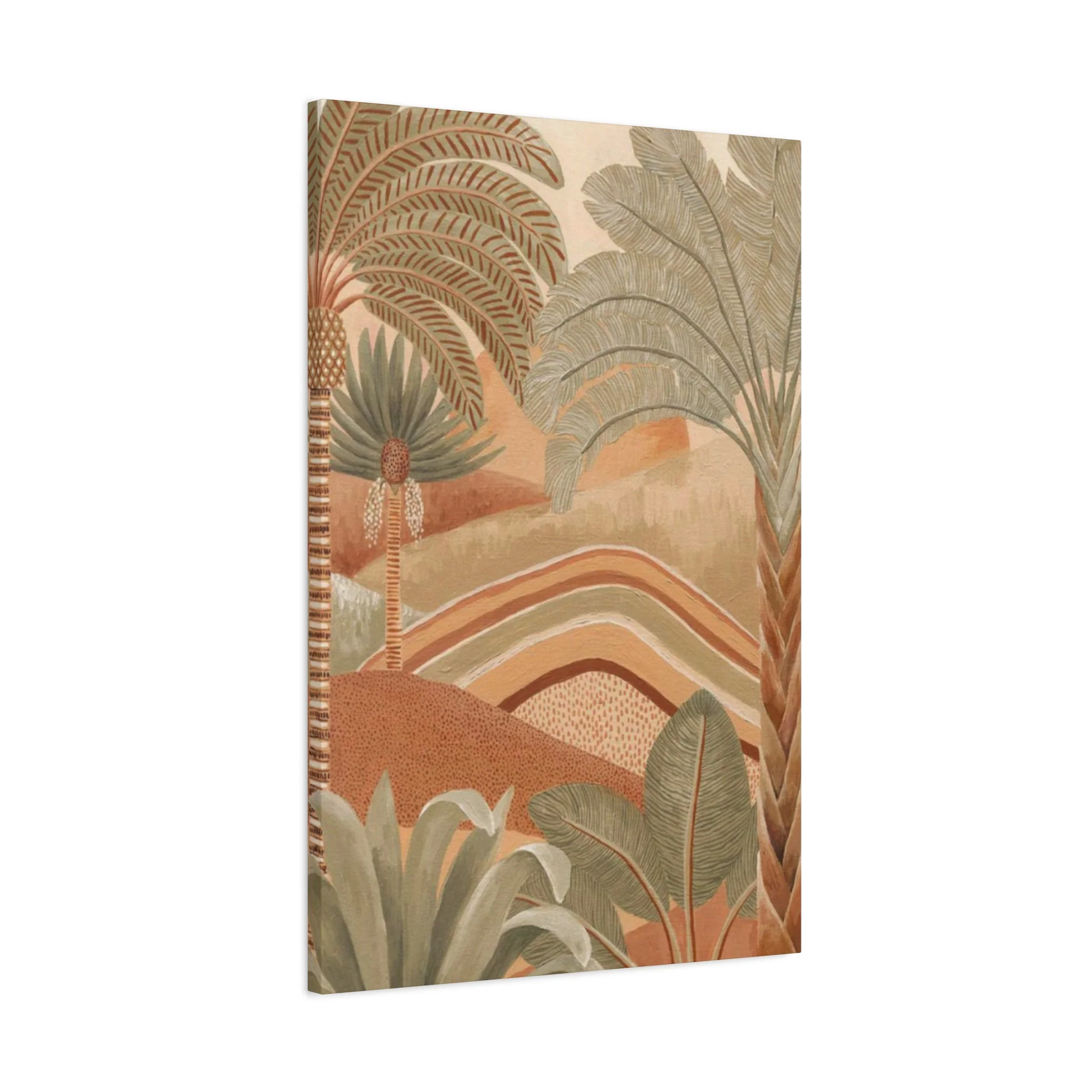 Brown & Green Palm Tree Wall Art & Canvas Prints - Image 8