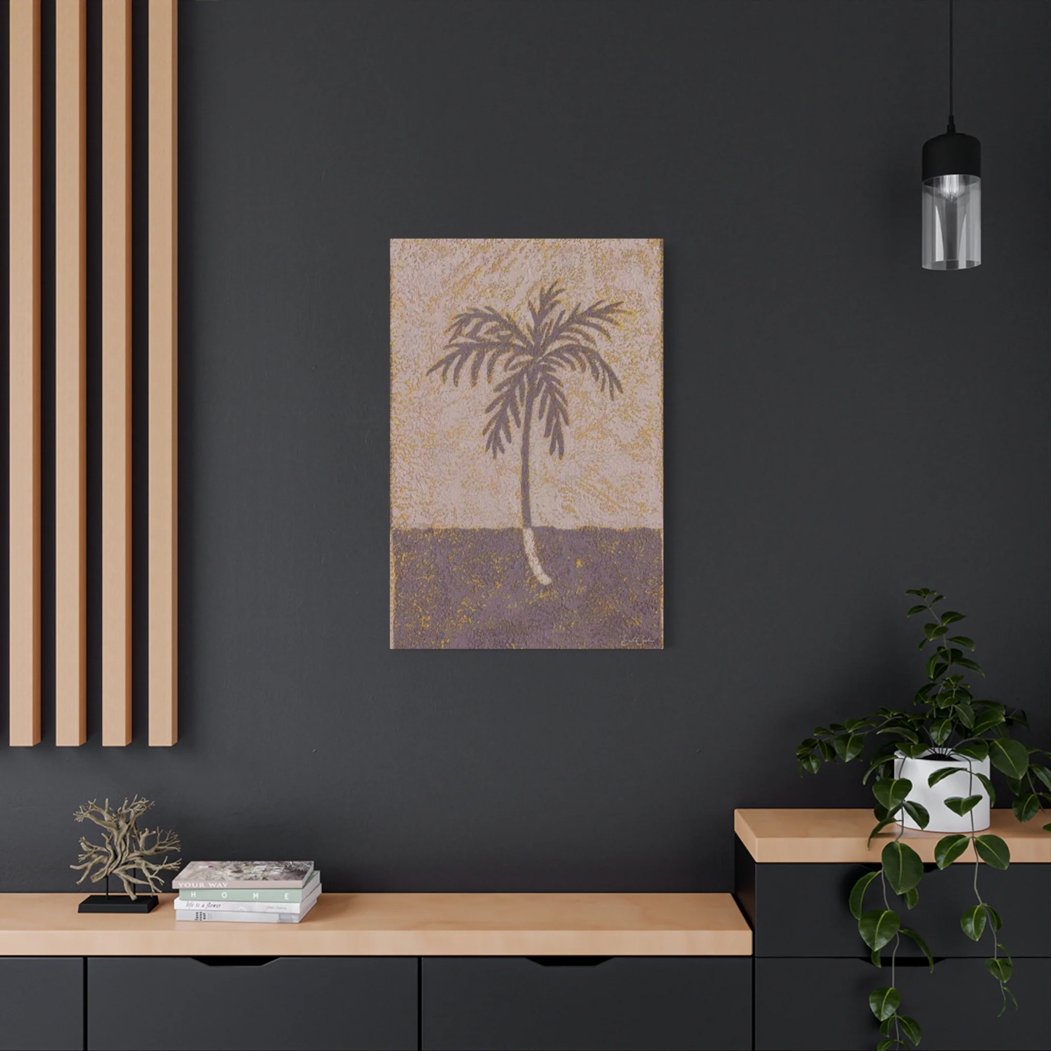 Brown Image Palm Tree Wall Art & Canvas Prints - Image 10