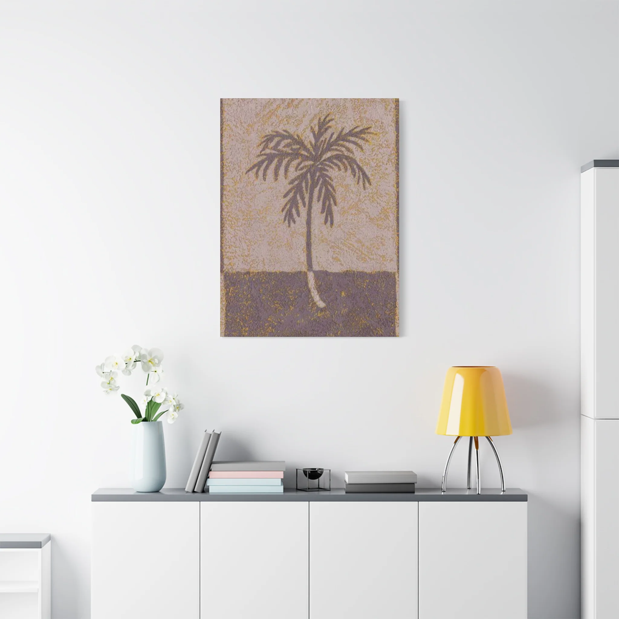 Brown Image Palm Tree Wall Art & Canvas Prints - Image 12