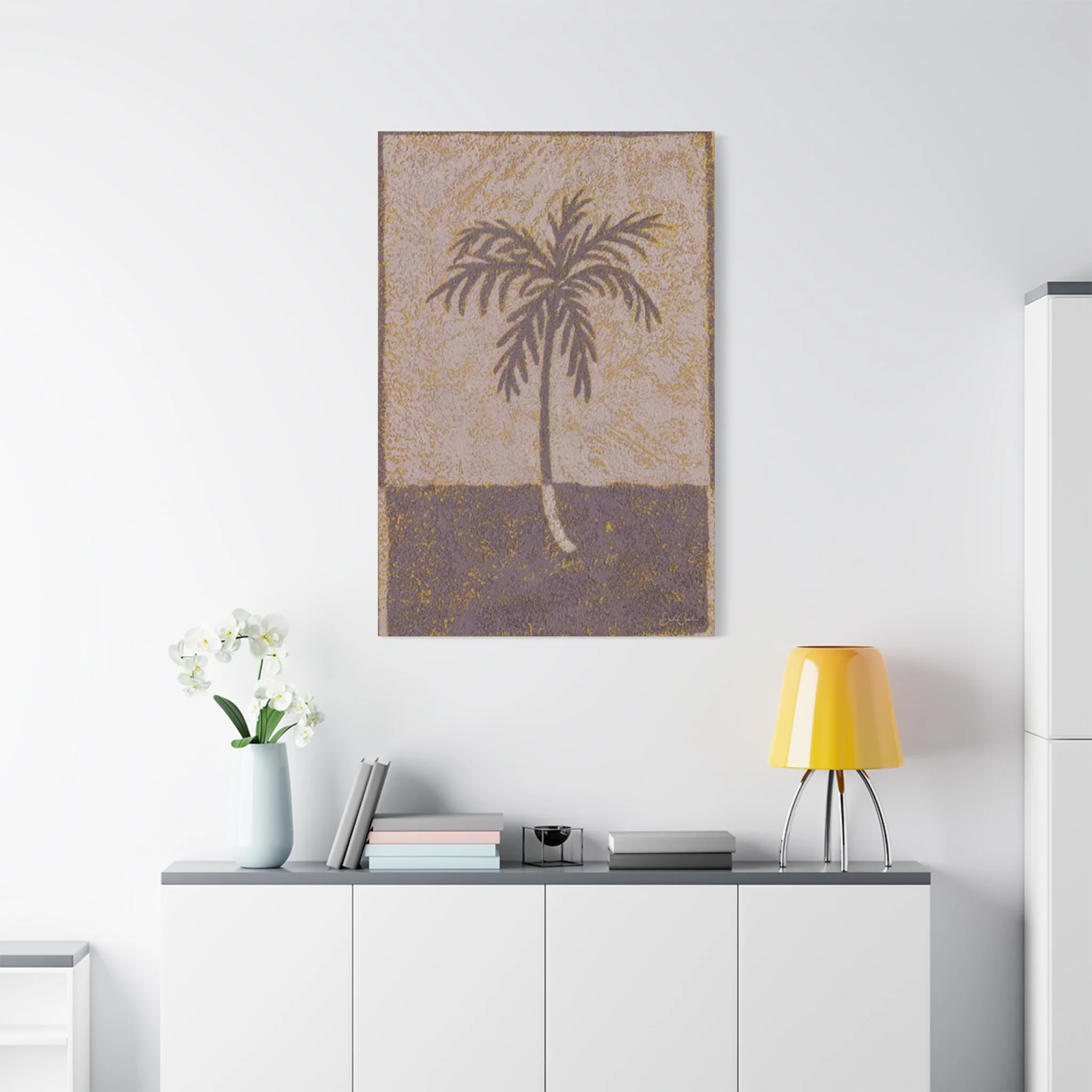 Brown Image Palm Tree Wall Art & Canvas Prints - Image 15