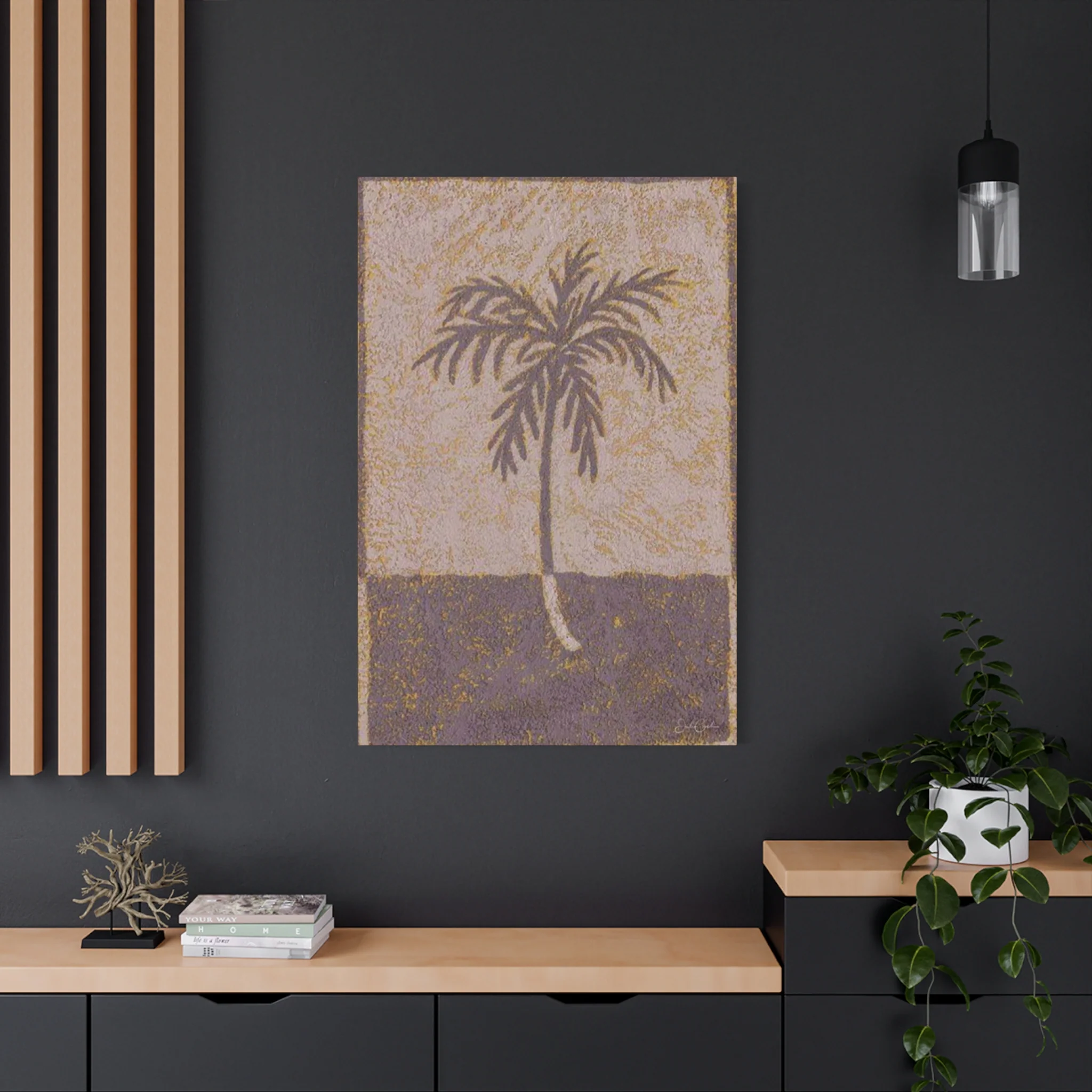 Brown Image Palm Tree Wall Art & Canvas Prints - Image 16