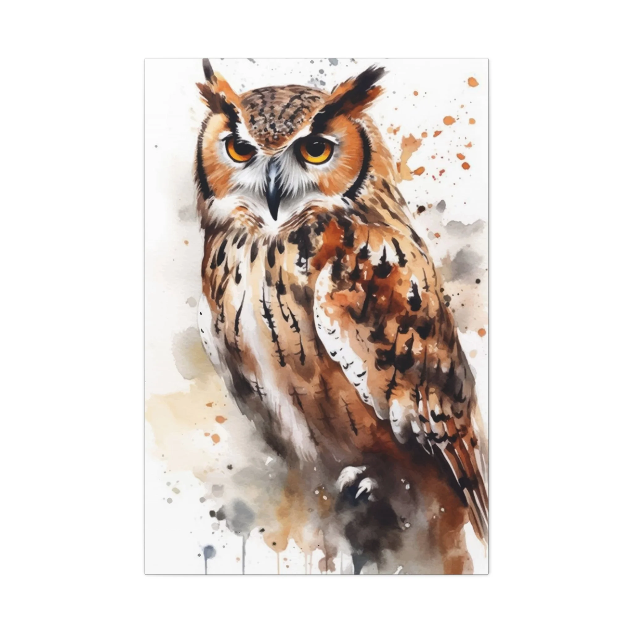 Brown Owl Wall Art & Canvas Prints - Image 10