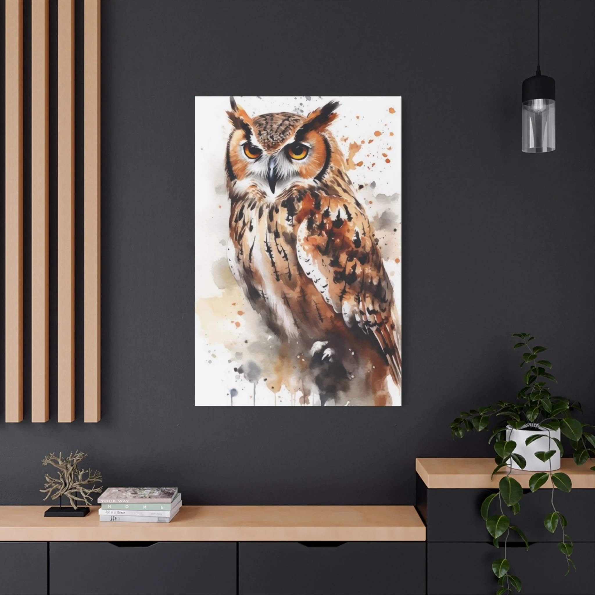 Brown Owl Wall Art & Canvas Prints - Image 12