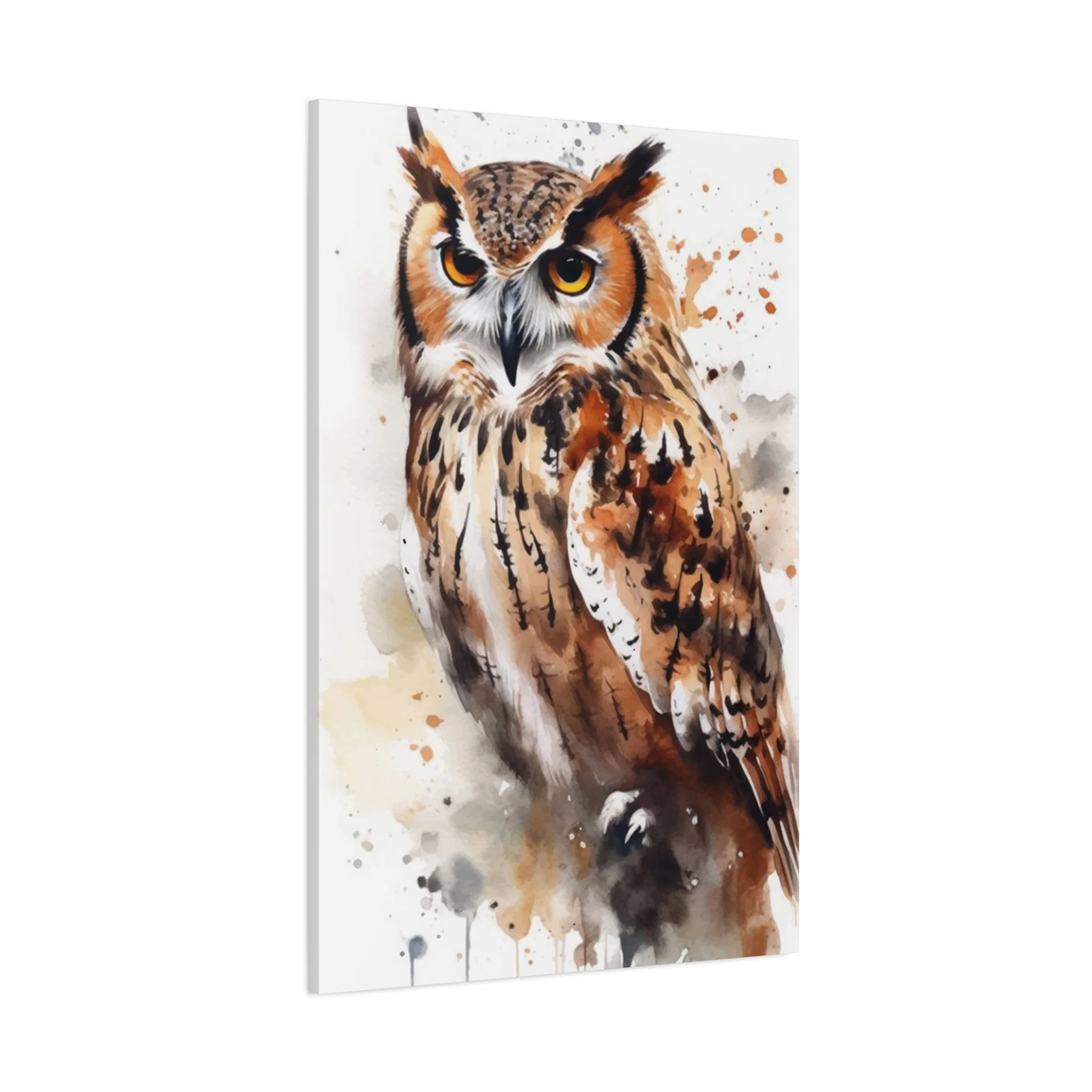 Brown Owl Wall Art & Canvas Prints - Image 3