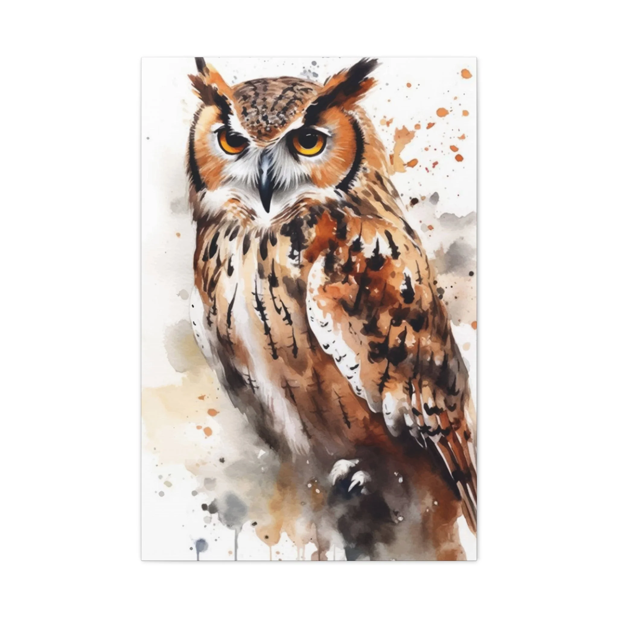 Brown Owl Wall Art & Canvas Prints - Image 4