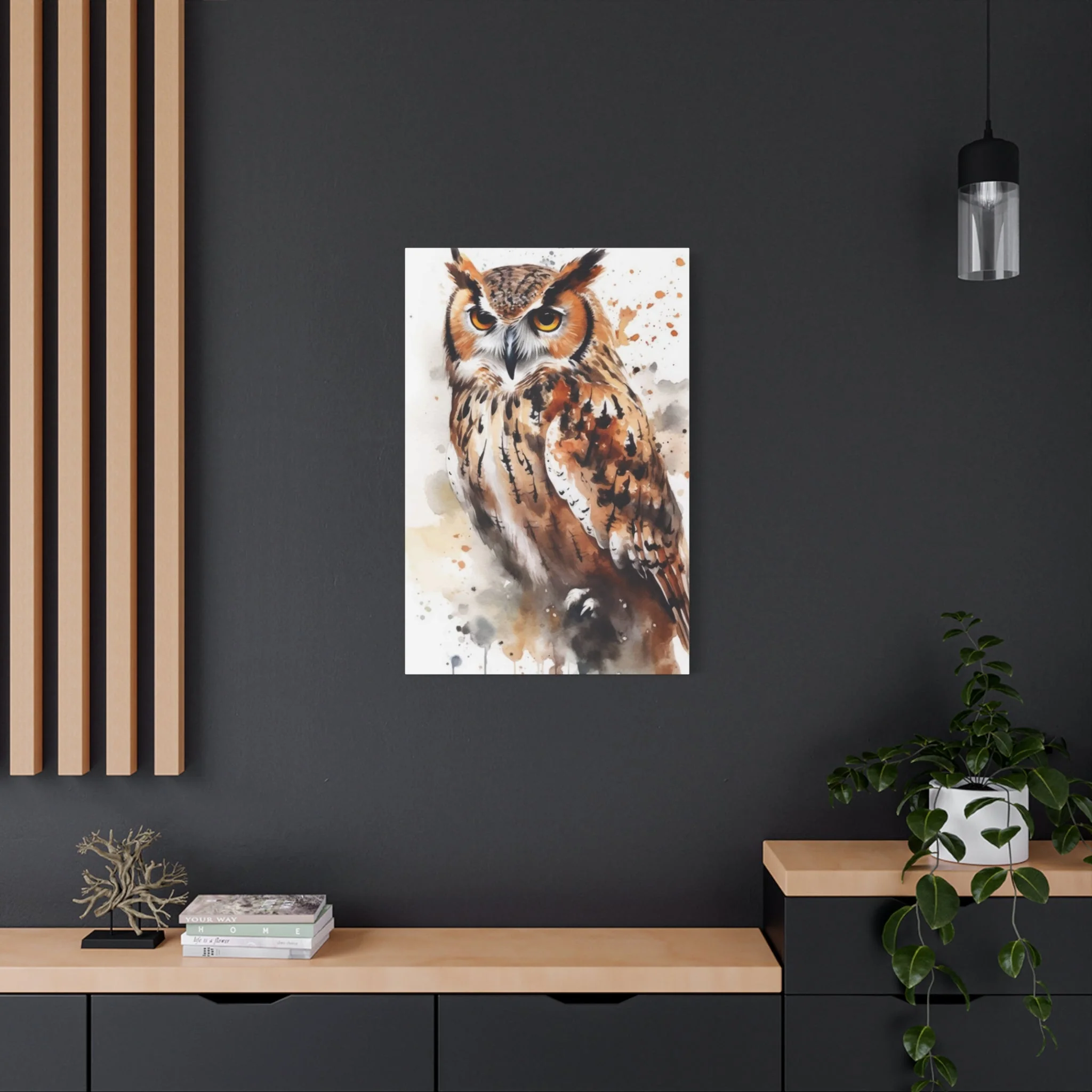 Brown Owl Wall Art & Canvas Prints - Image 6