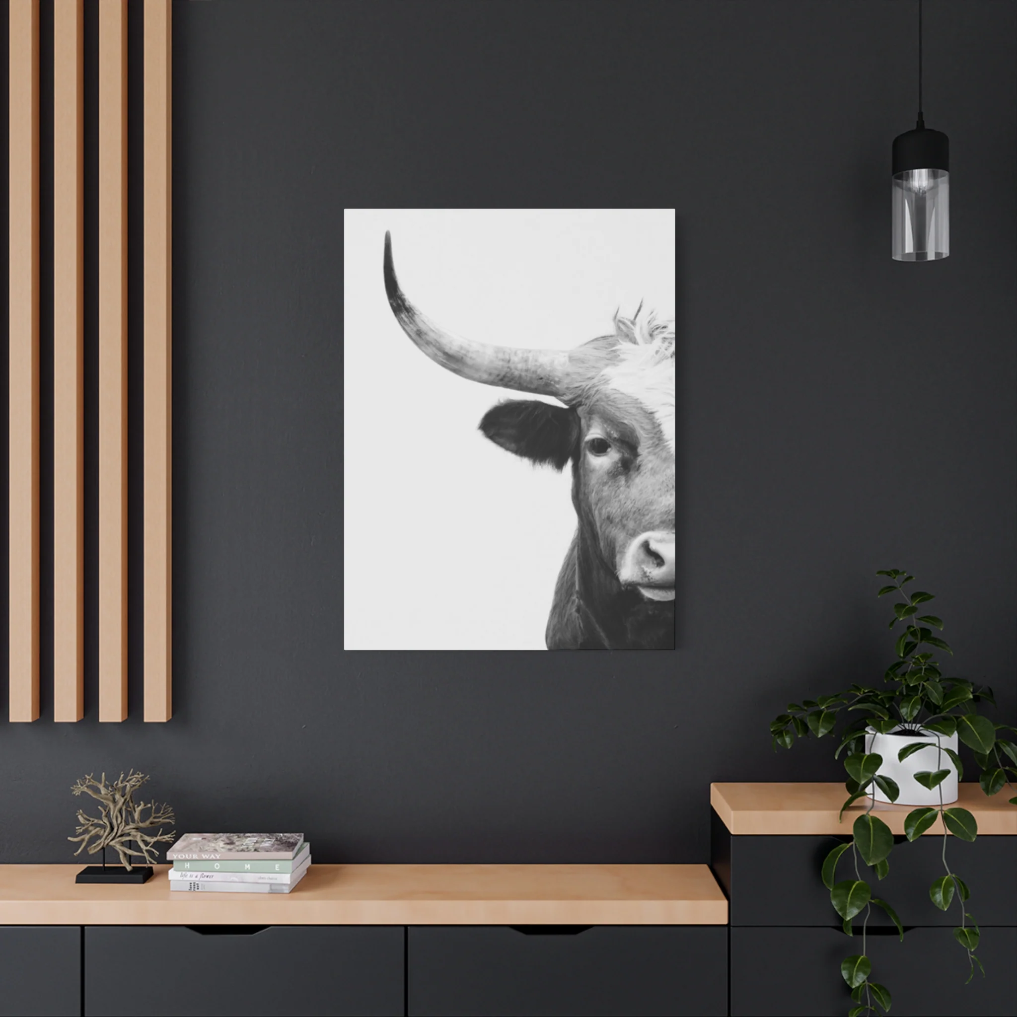 Bull Longhorn Photography Wall Art & Canvas Prints - Image 13