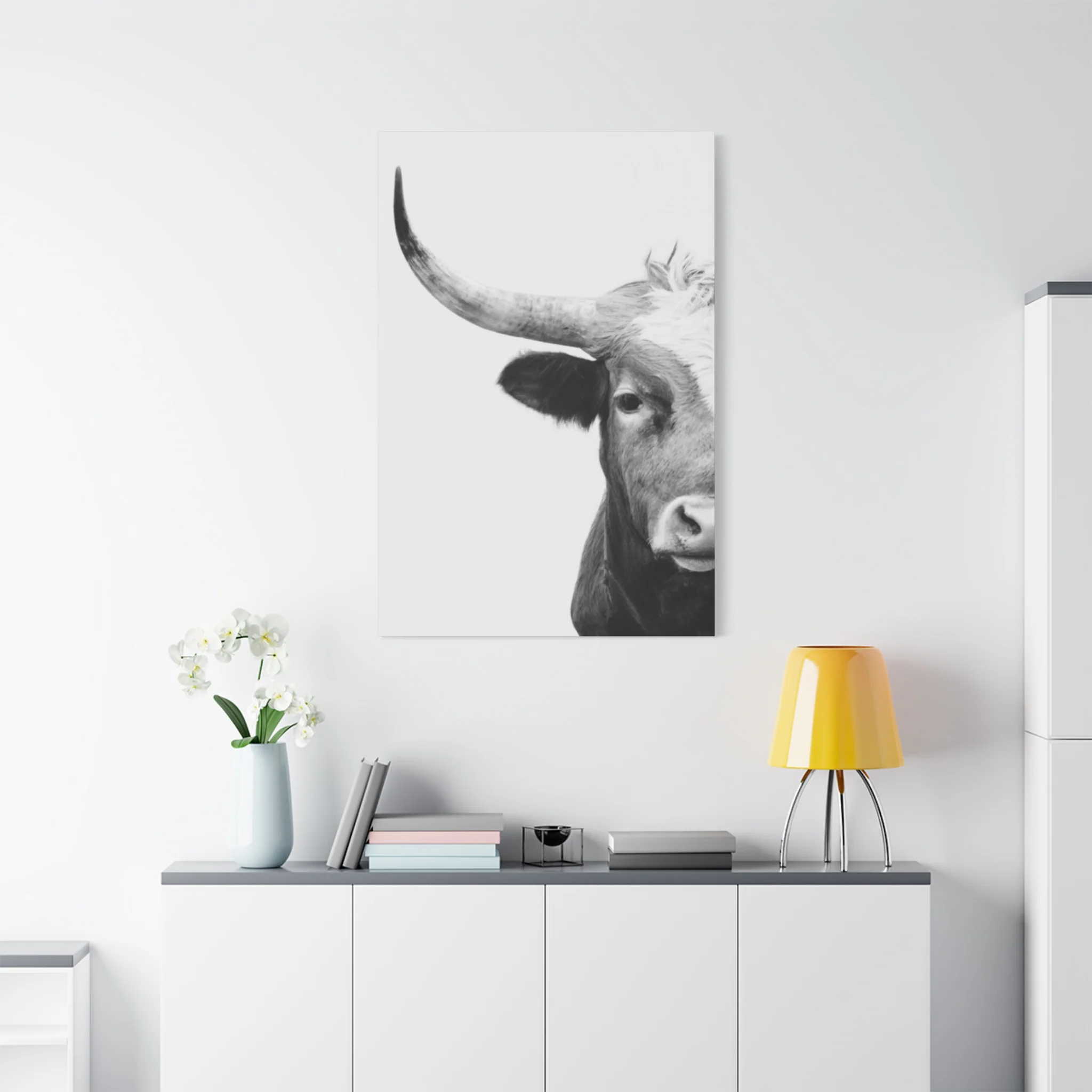 Bull Longhorn Photography Wall Art & Canvas Prints - Image 15
