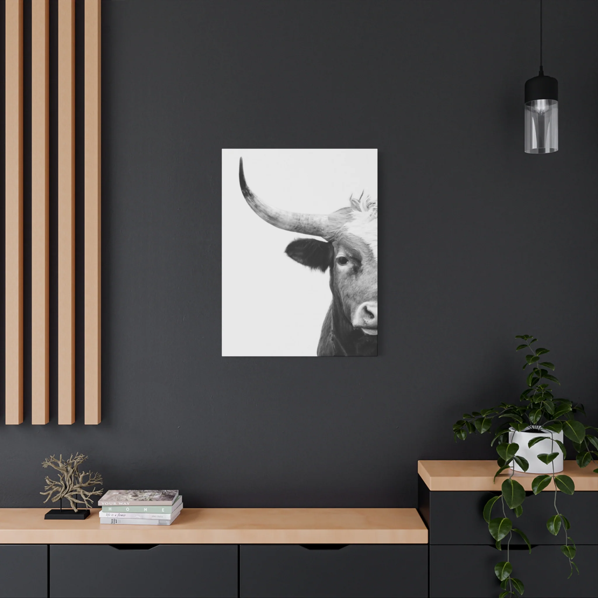 Bull Longhorn Photography Wall Art & Canvas Prints - Image 7